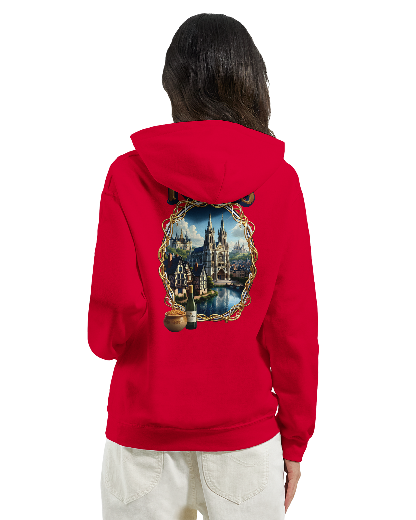 Unisex Tours city of France classic hoodie | Gildan® 18500