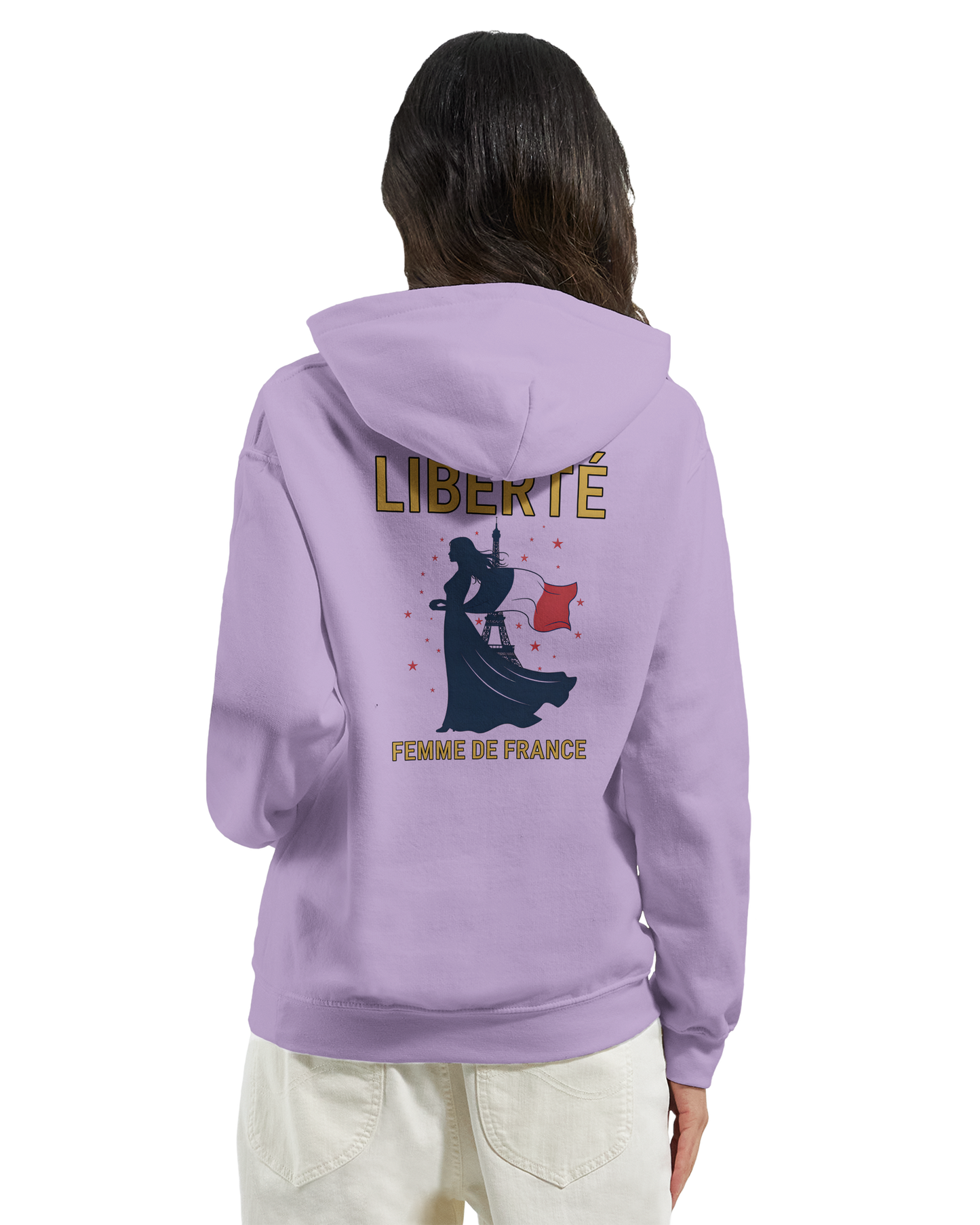 Kapuzenpullover Freiheit Damen French Classic Stil | Gildan® 18500