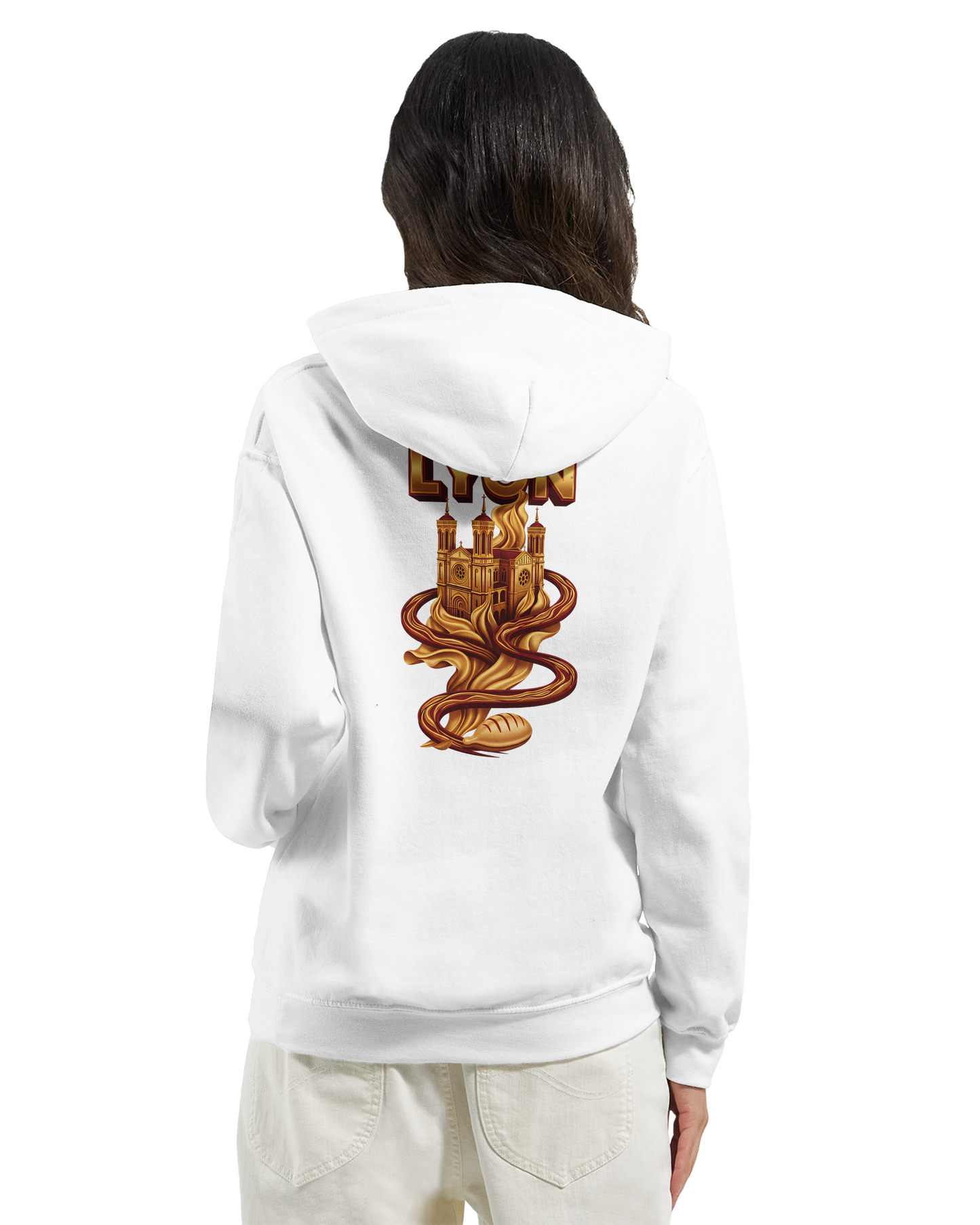 Unisex Hoodie Lyon France Classic | Gildan® 18500