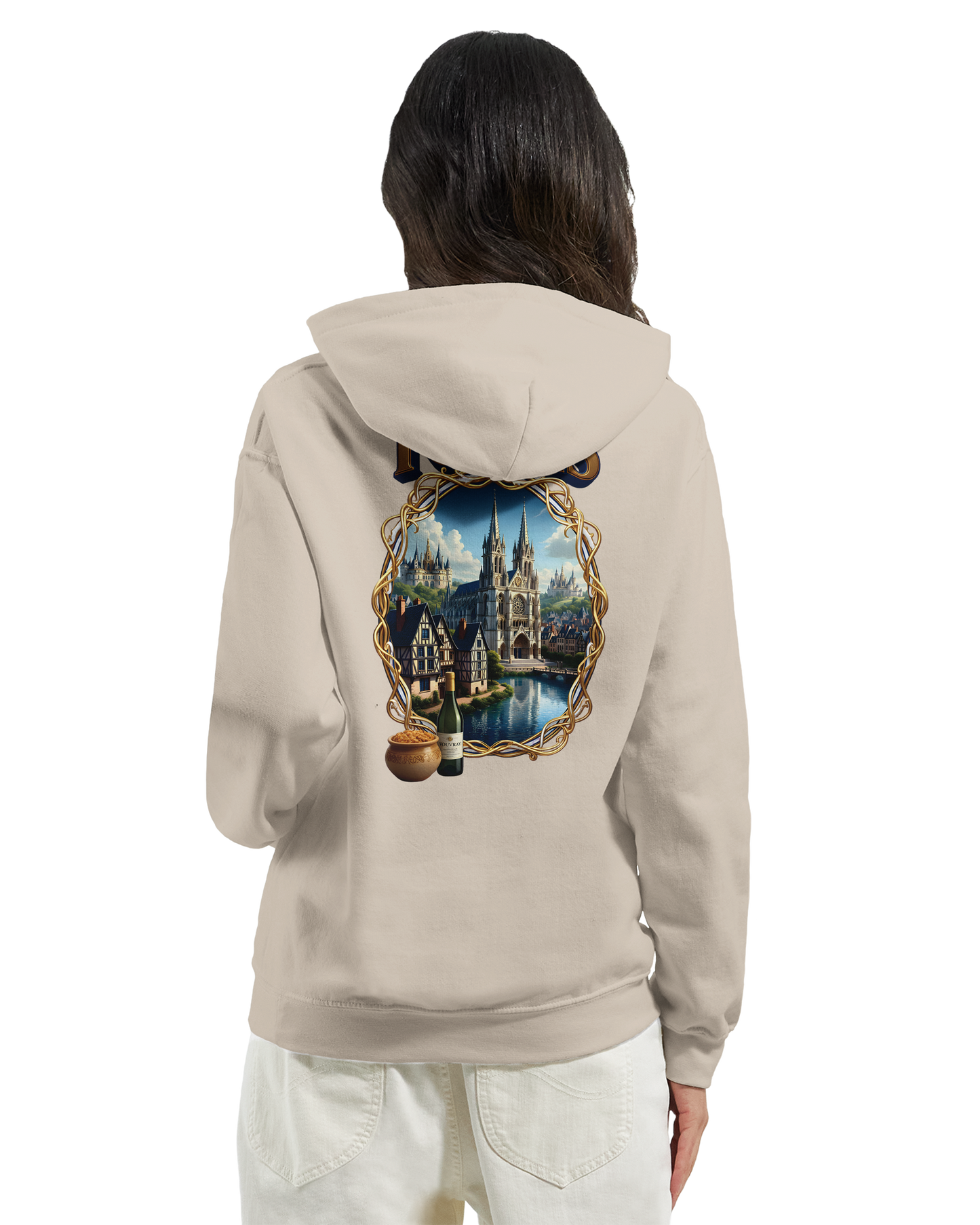 Unisex Tours city of France classic hoodie | Gildan® 18500
