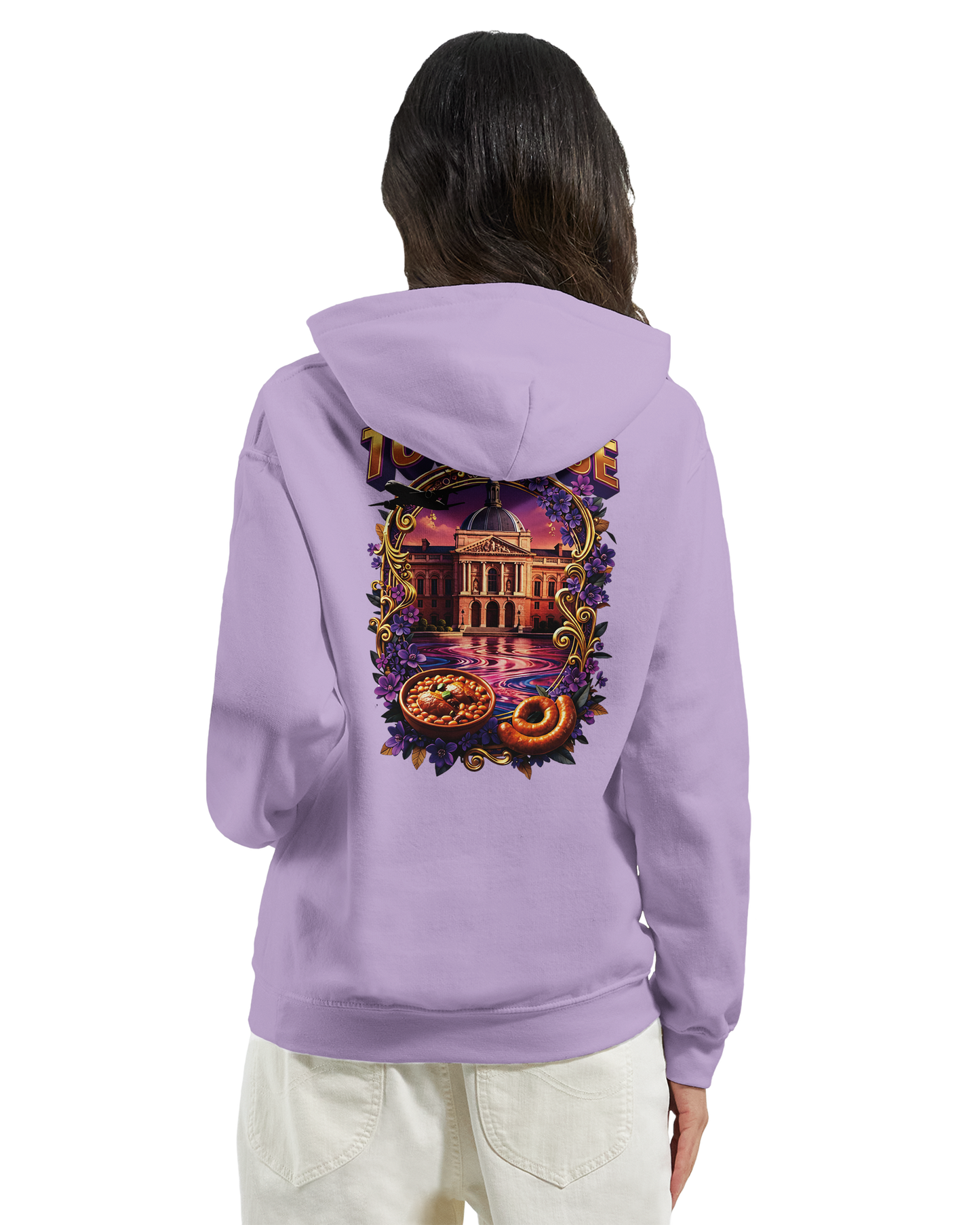 Unisex-Kapuzenpullover Toulouse Stadt Frankreich klassisch | Gildan® 18500