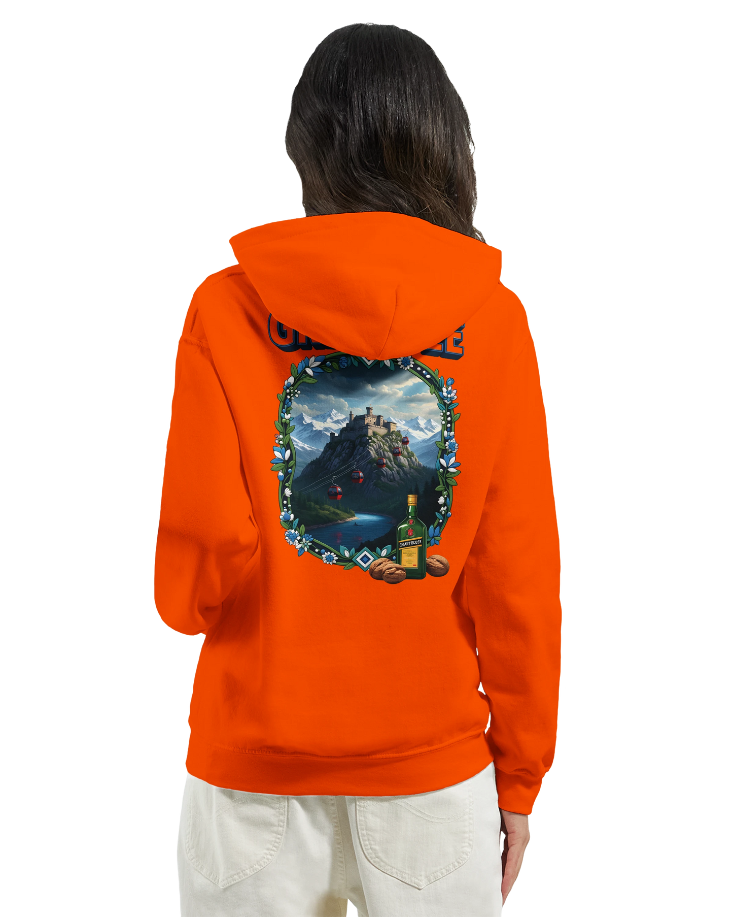 Kapuzenpullover Grenoble Stadt in Frankreich Unisex Classic | Gildan® 18500