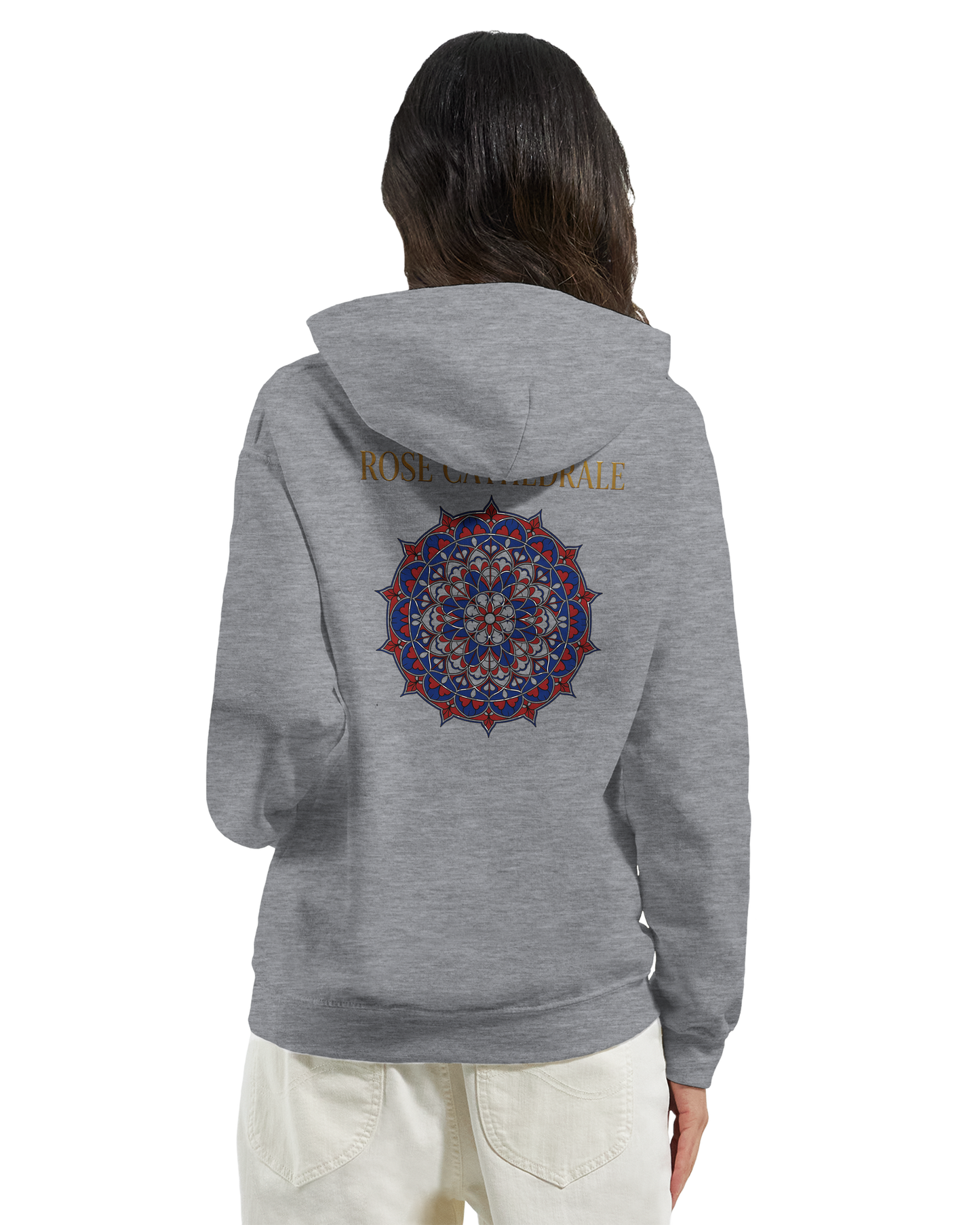 Rosa Kapuzenpullover für Damen Kathedrale Klassisch | Gildan® 18500