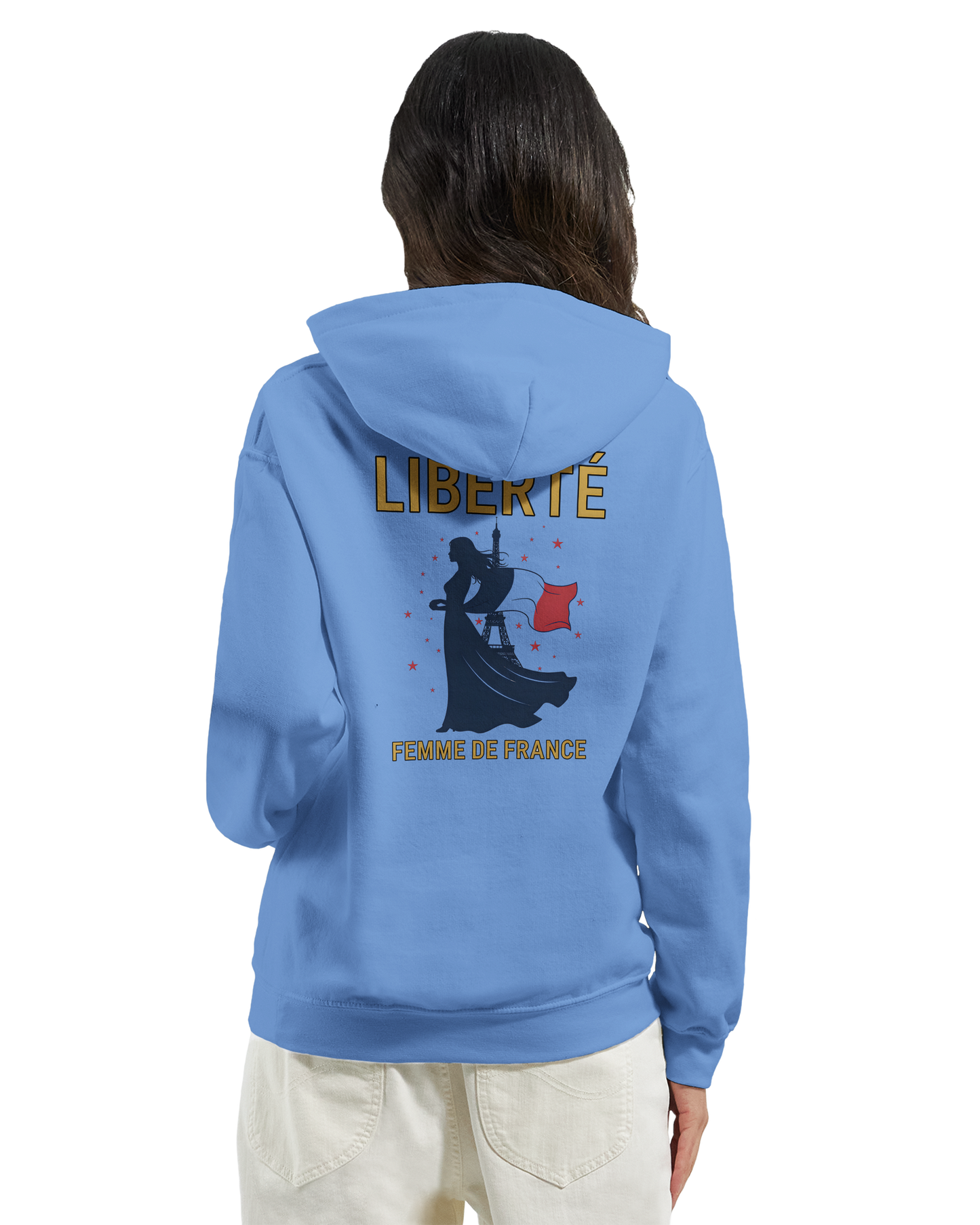 Kapuzenpullover Freiheit Damen French Classic Stil | Gildan® 18500