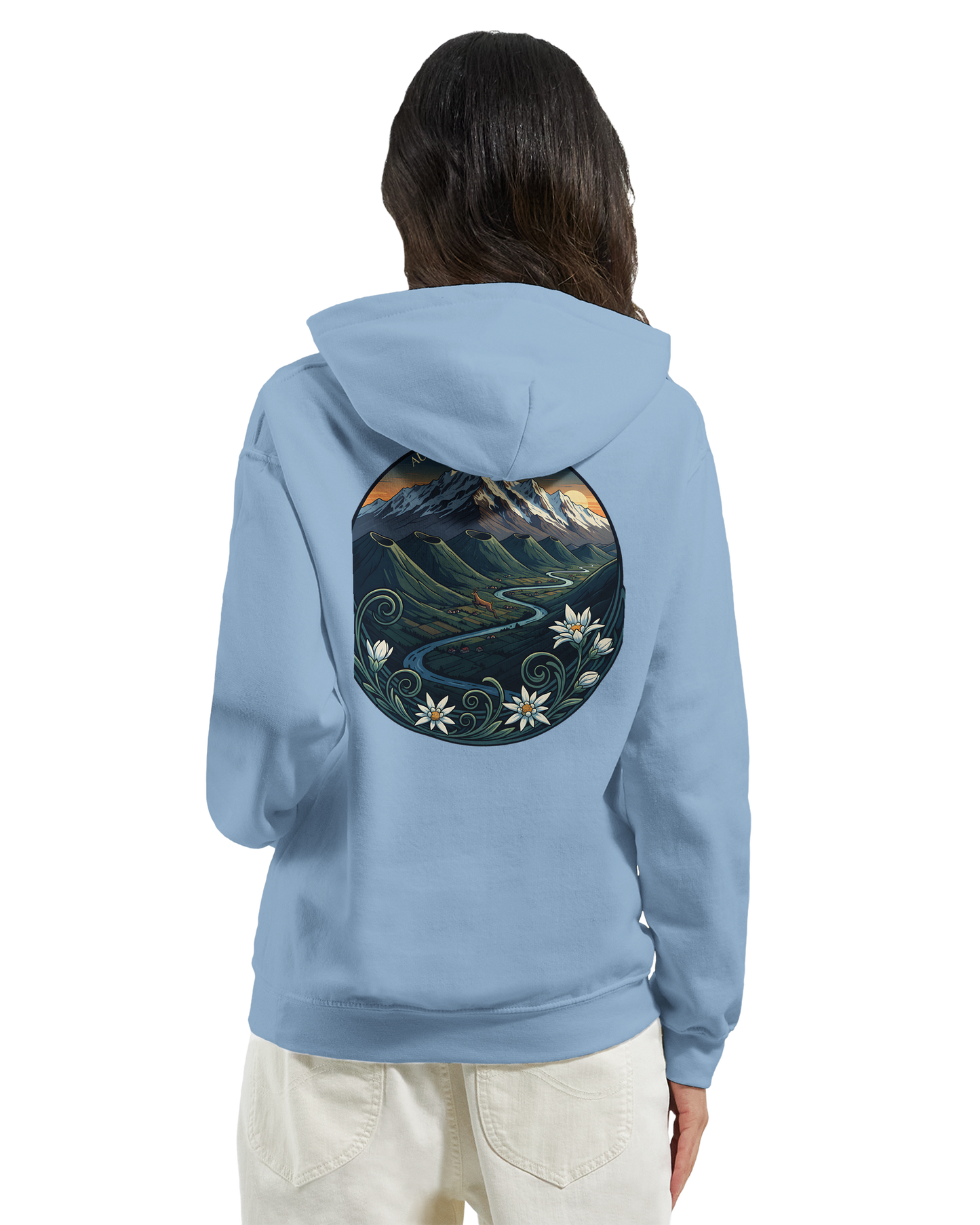 Klassischer Unisex-Kapuzenpullover Auvergne-Rhône-Alpes | Gildan® 18500