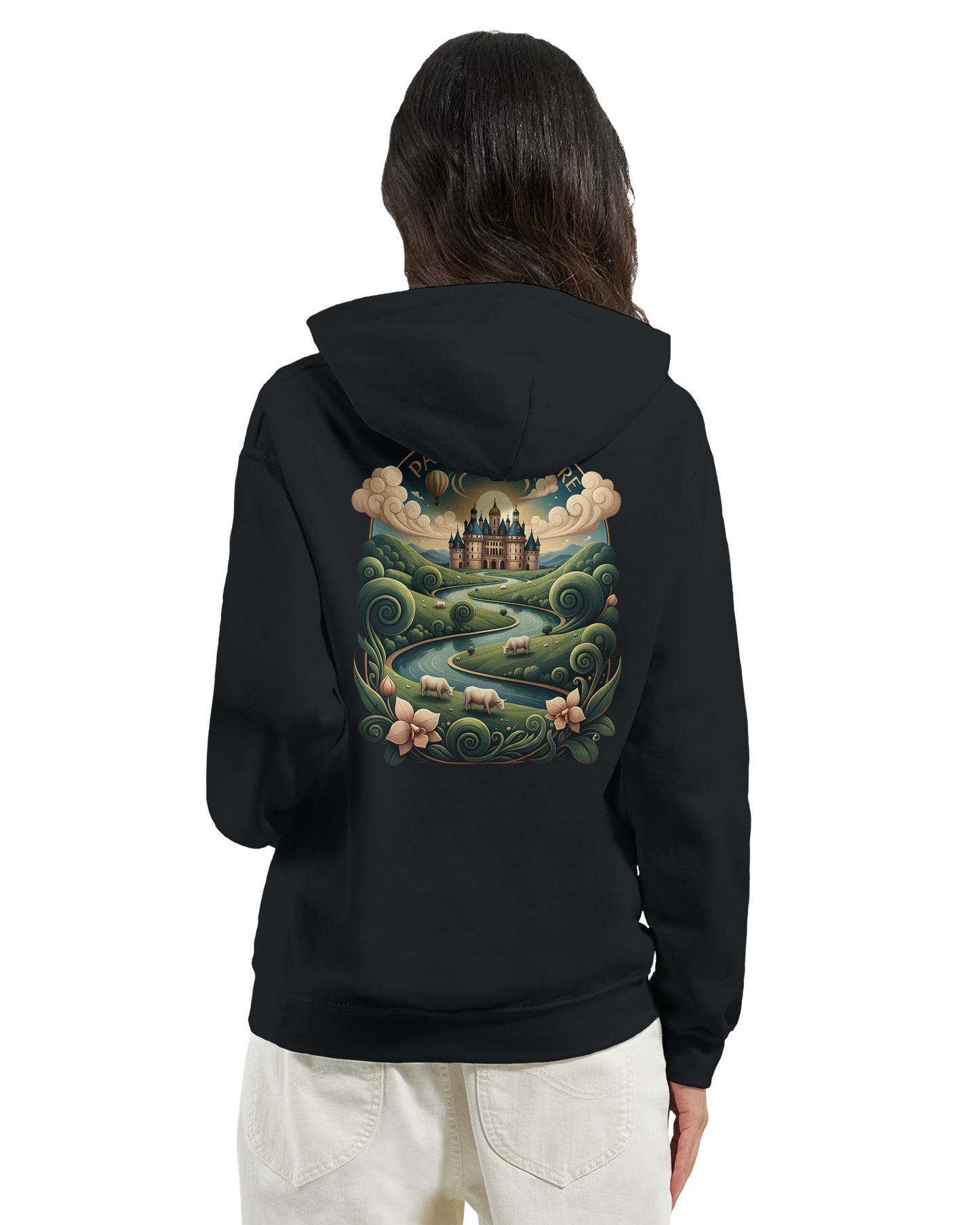 Klassischer Unisex-Kapuzenpullover Pays de la Loire | Gildan® 18500