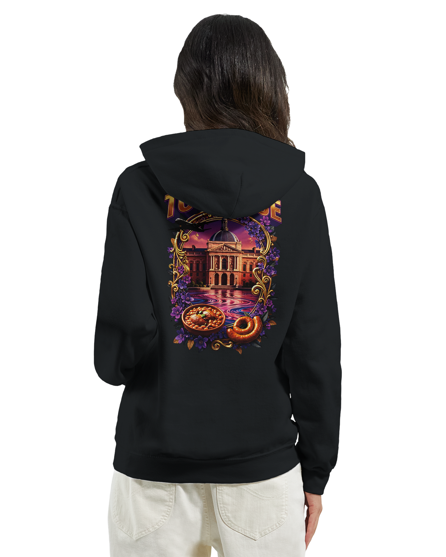 Unisex-Kapuzenpullover Toulouse Stadt Frankreich klassisch | Gildan® 18500