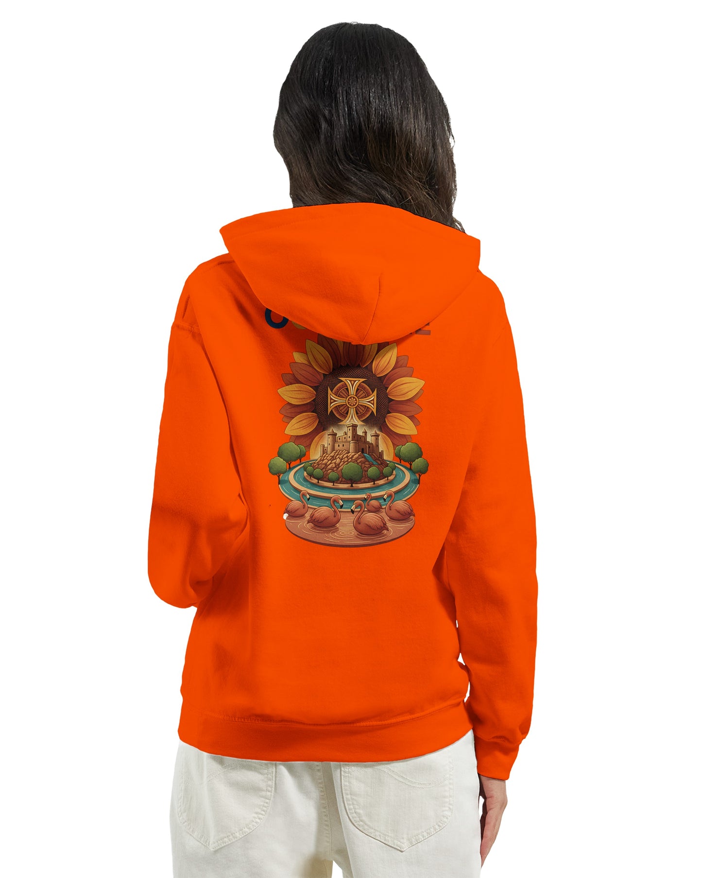 Klassischer Unisex-Kapuzenpullover Okzitanien | Gildan® 18500