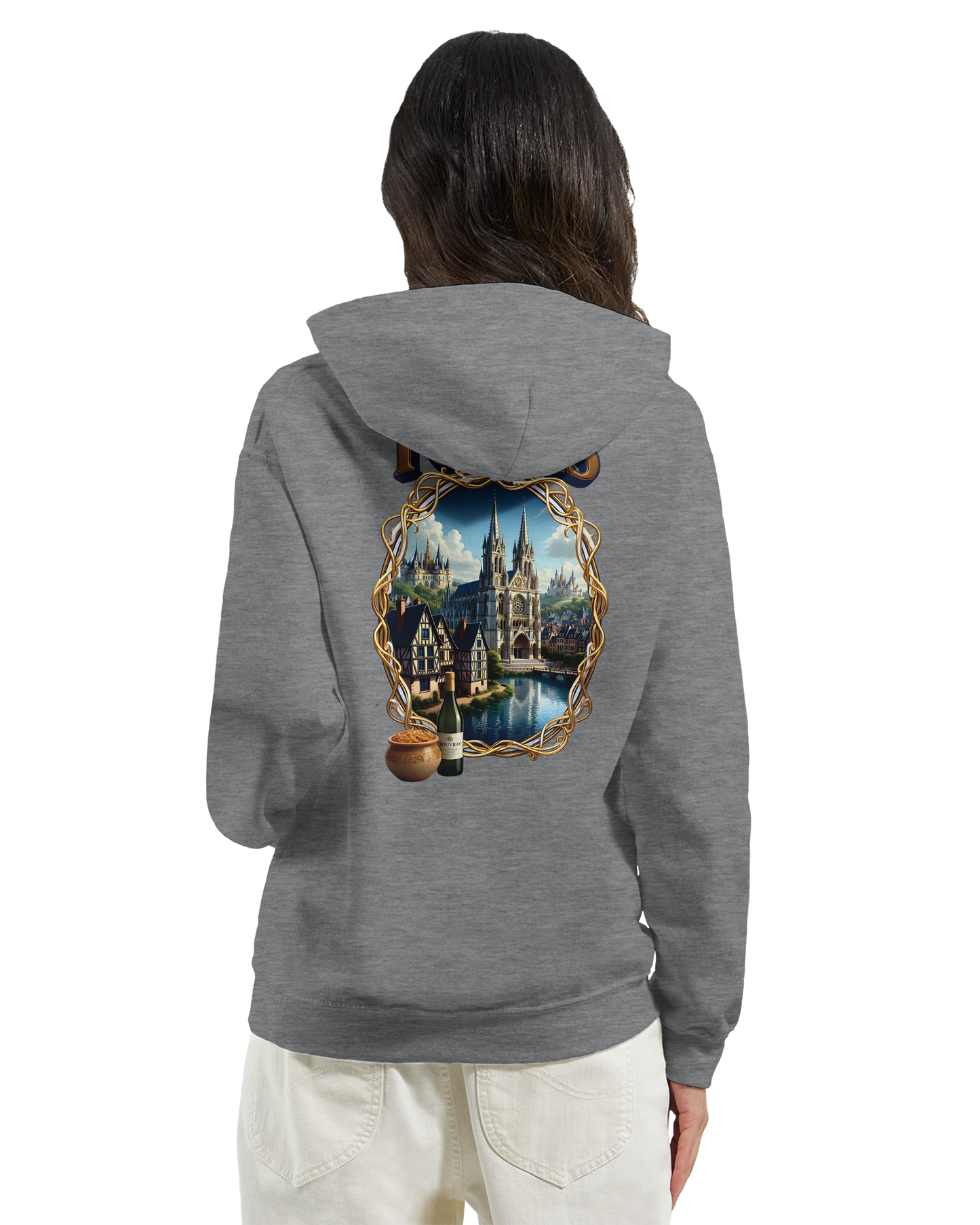 Unisex Tours city of France classic hoodie | Gildan® 18500