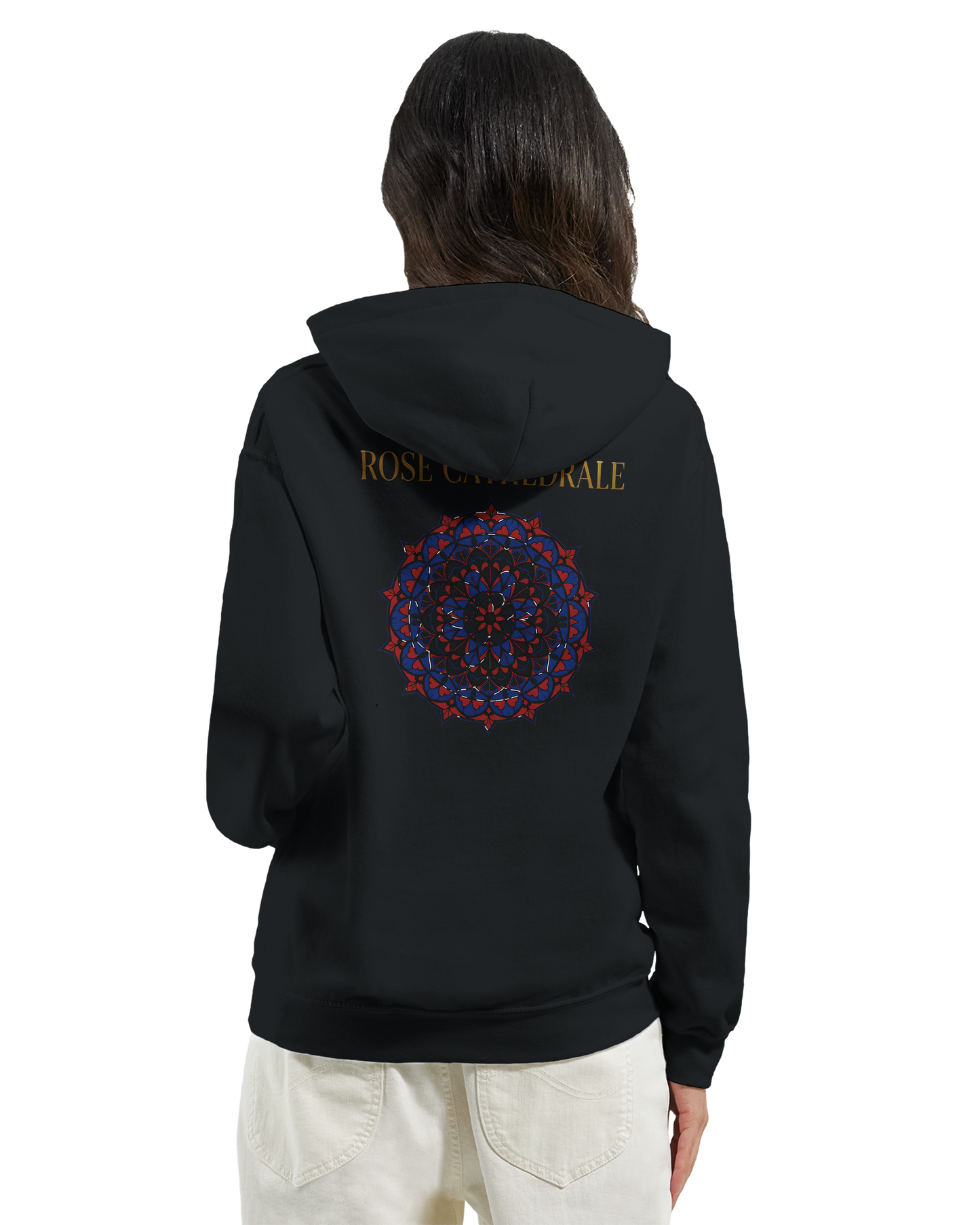 Rosa Kapuzenpullover für Damen Kathedrale Klassisch | Gildan® 18500