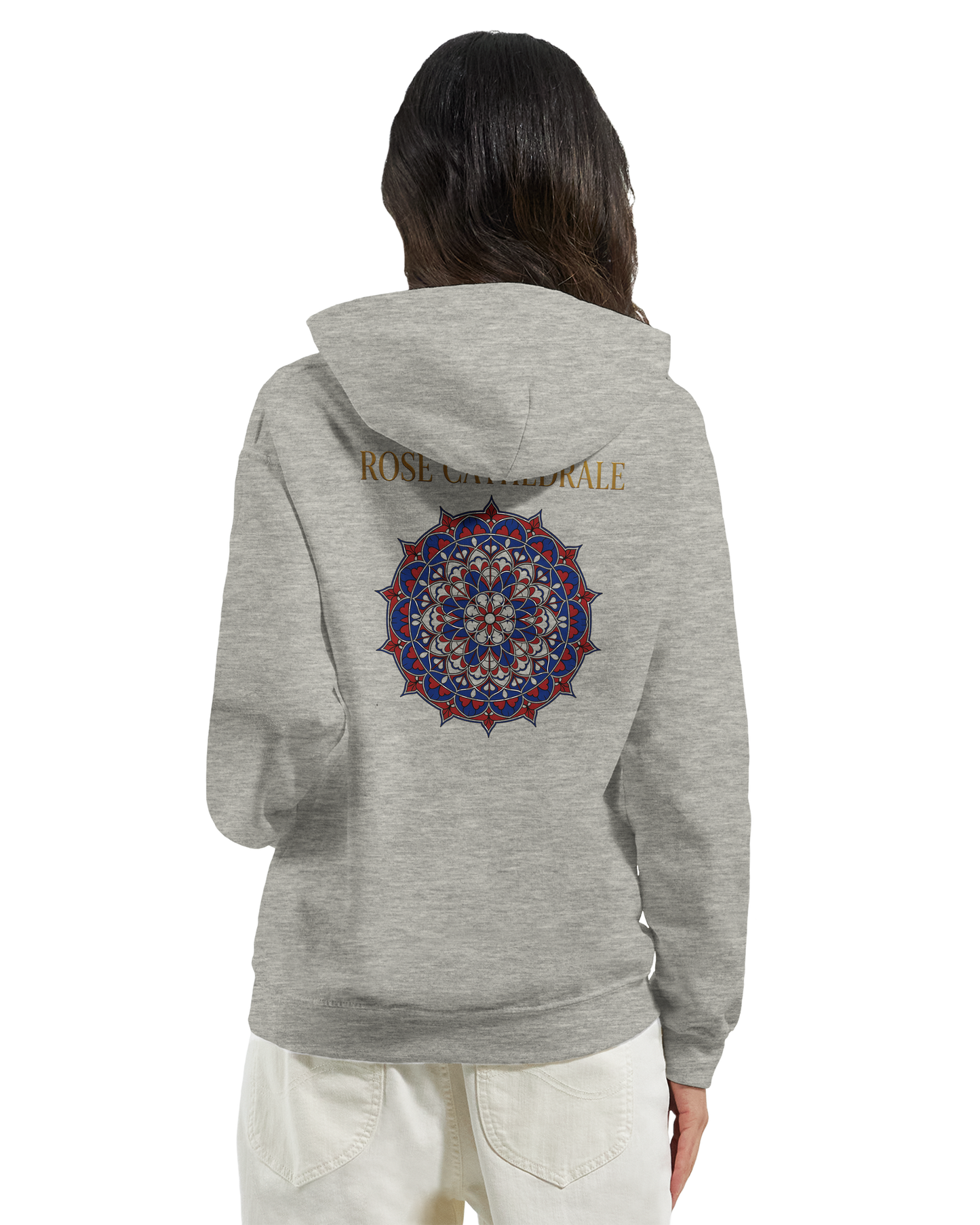 Rosa Kapuzenpullover für Damen Kathedrale Klassisch | Gildan® 18500