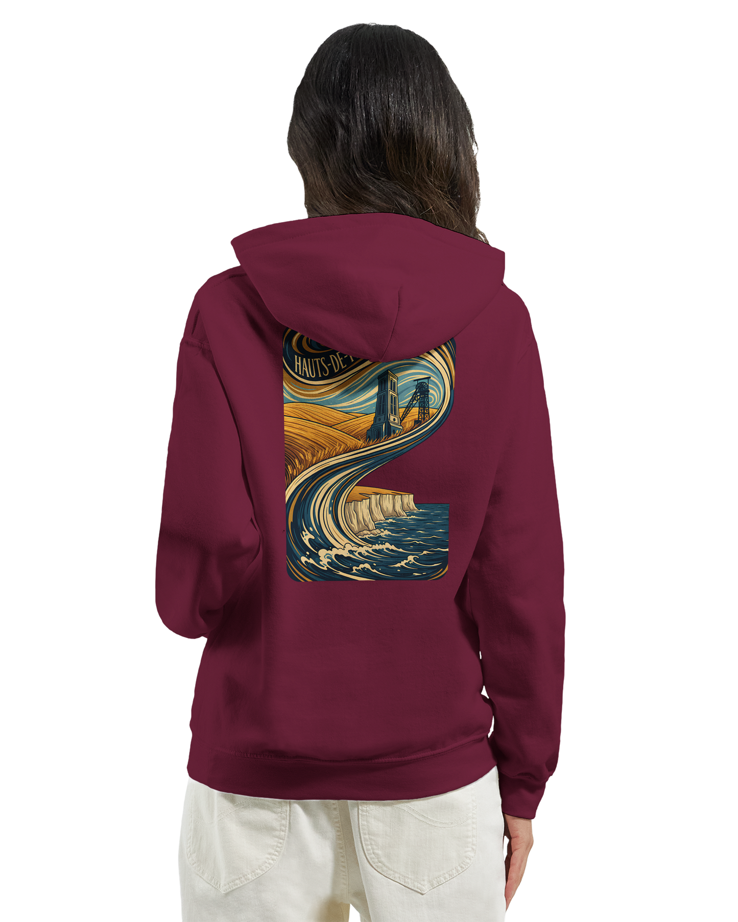 Klassischer Unisex-Hoodie von Top de France | Gildan® 18500