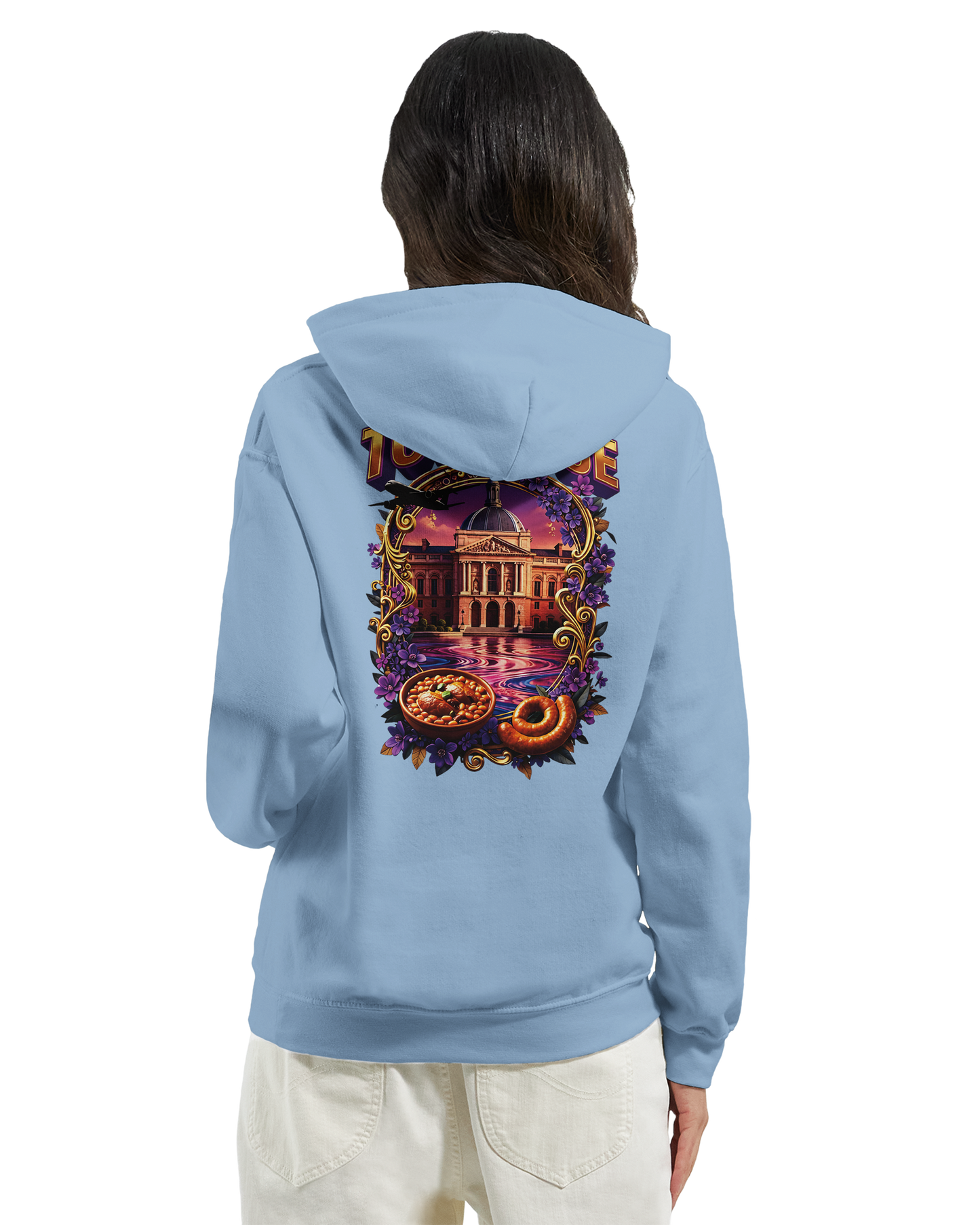 Unisex-Kapuzenpullover Toulouse Stadt Frankreich klassisch | Gildan® 18500
