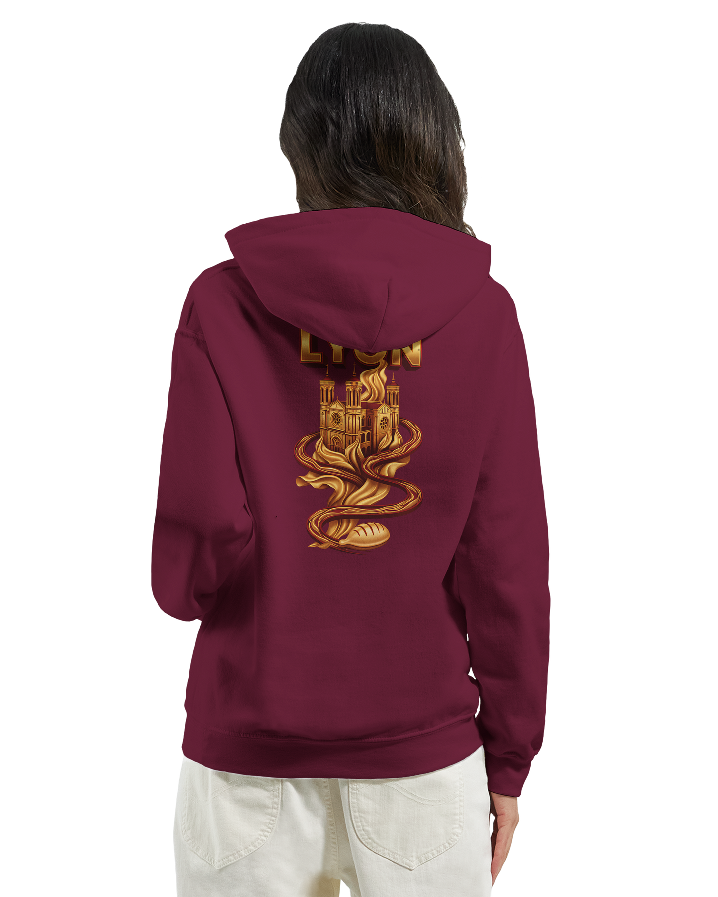 Unisex Hoodie Lyon France Classic | Gildan® 18500