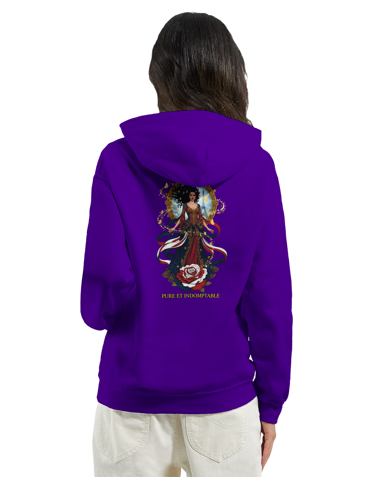 - Kapuzenpullover Damen French Style klassisch l'âme de France | Gildan® 18500