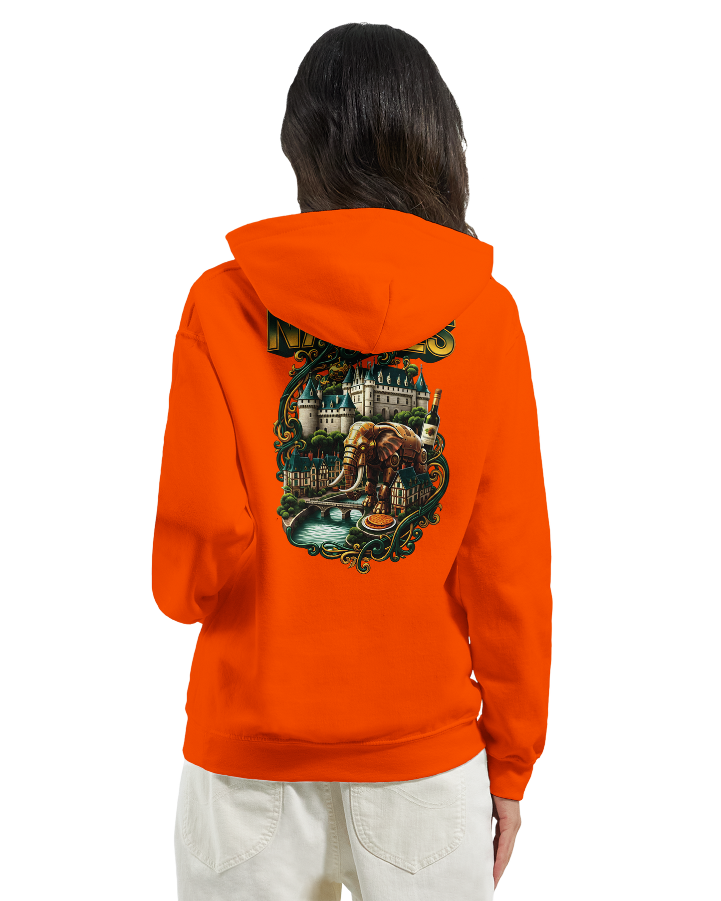 Unisex-Kapuzenpullover Nantes Stadt Frankreich klassisch | Gildan® 18500
