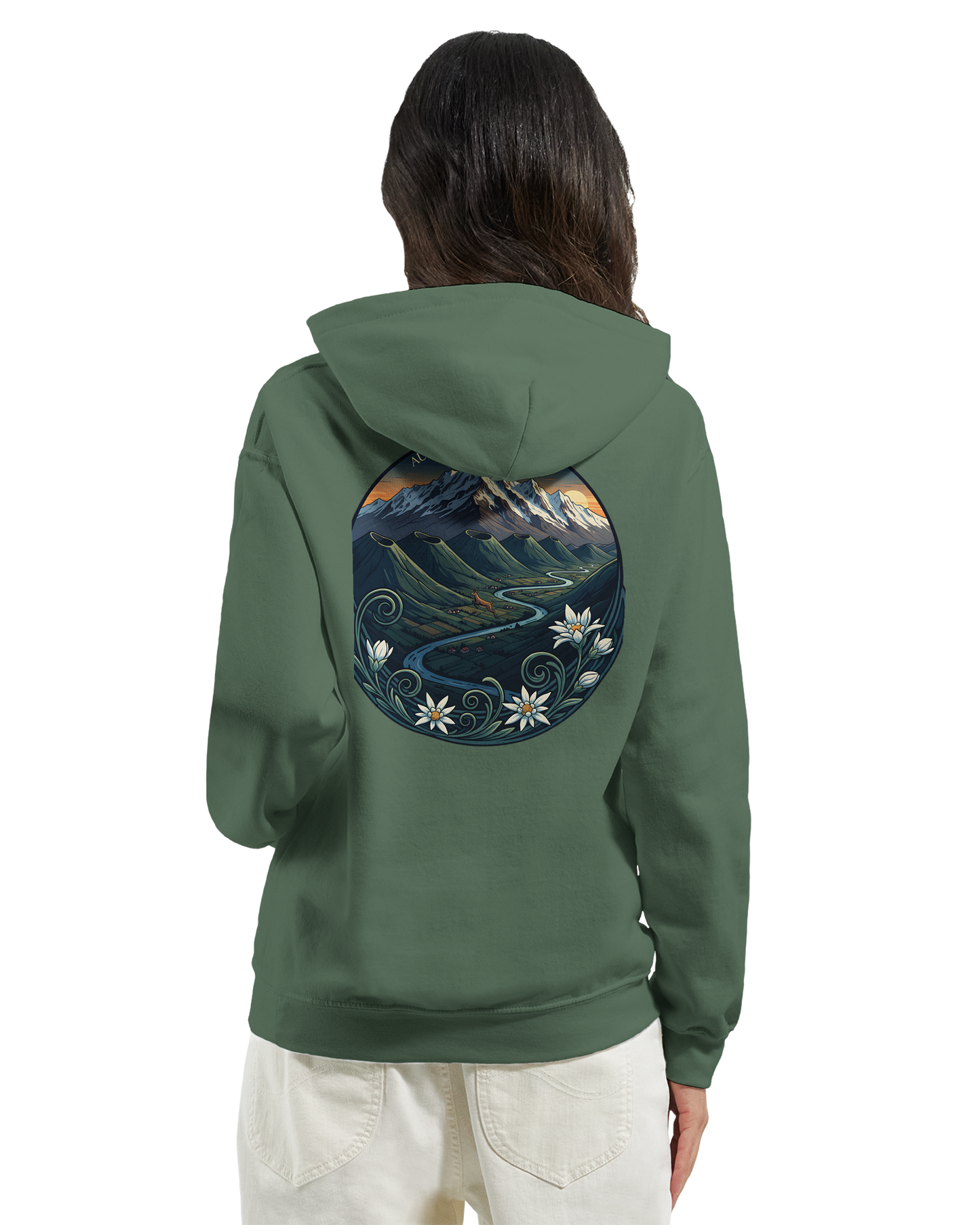 Klassischer Unisex-Kapuzenpullover Auvergne-Rhône-Alpes | Gildan® 18500