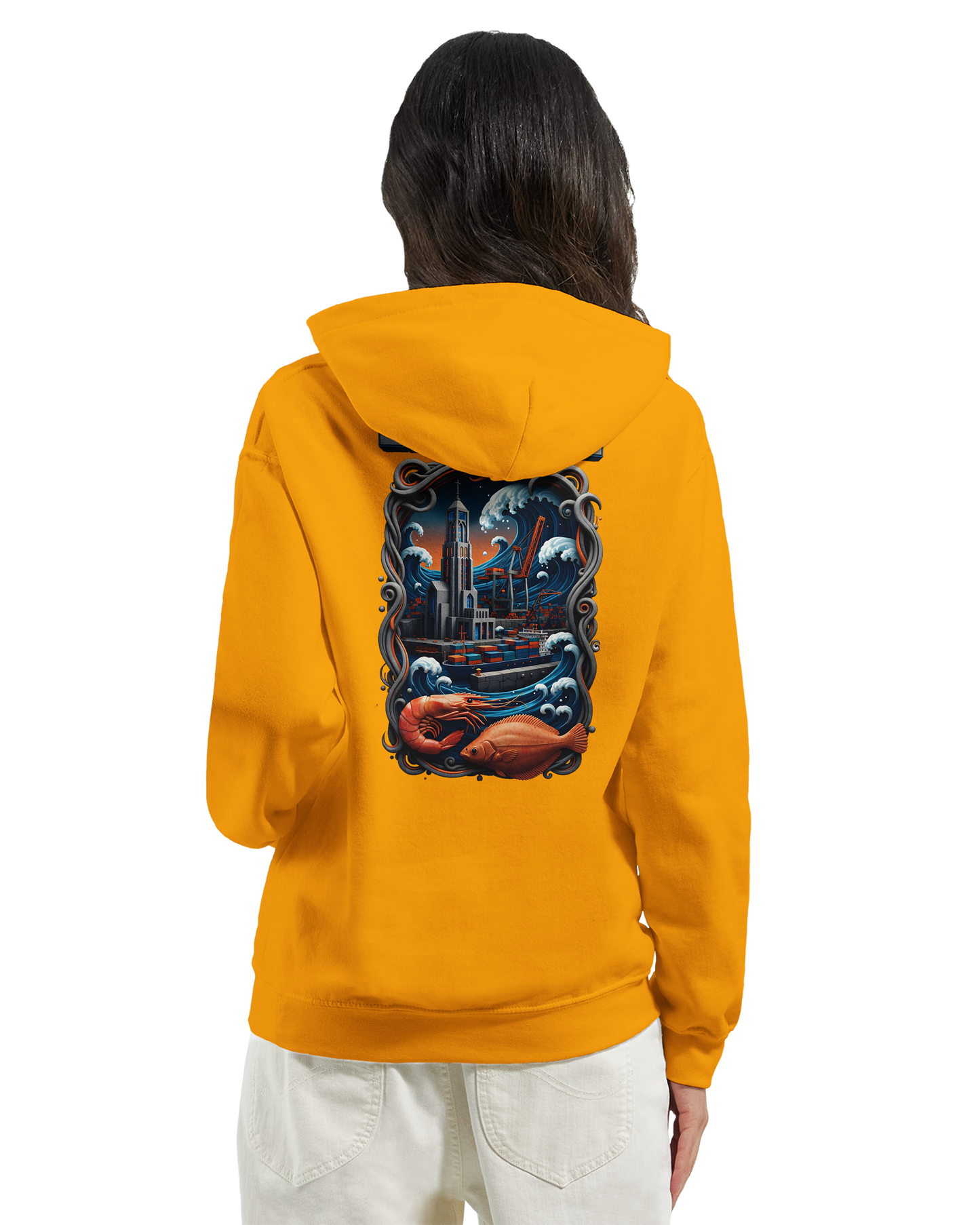 Sweat à capuche unisexe Le Havre