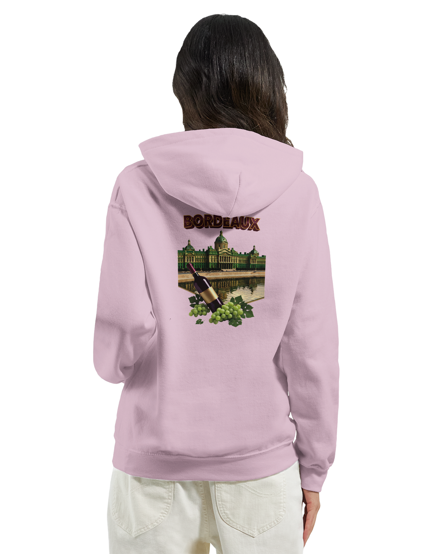Unisex-Hoodie Bordeaux Stadt Frankreich klassisch | Gildan® 18500