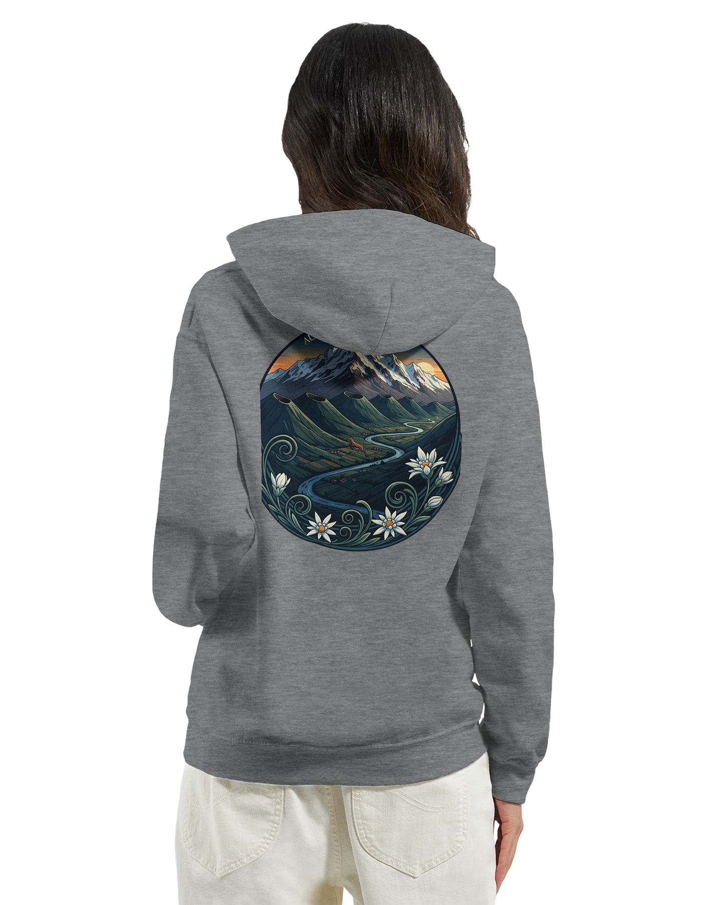 Klassischer Unisex-Kapuzenpullover Auvergne-Rhône-Alpes | Gildan® 18500
