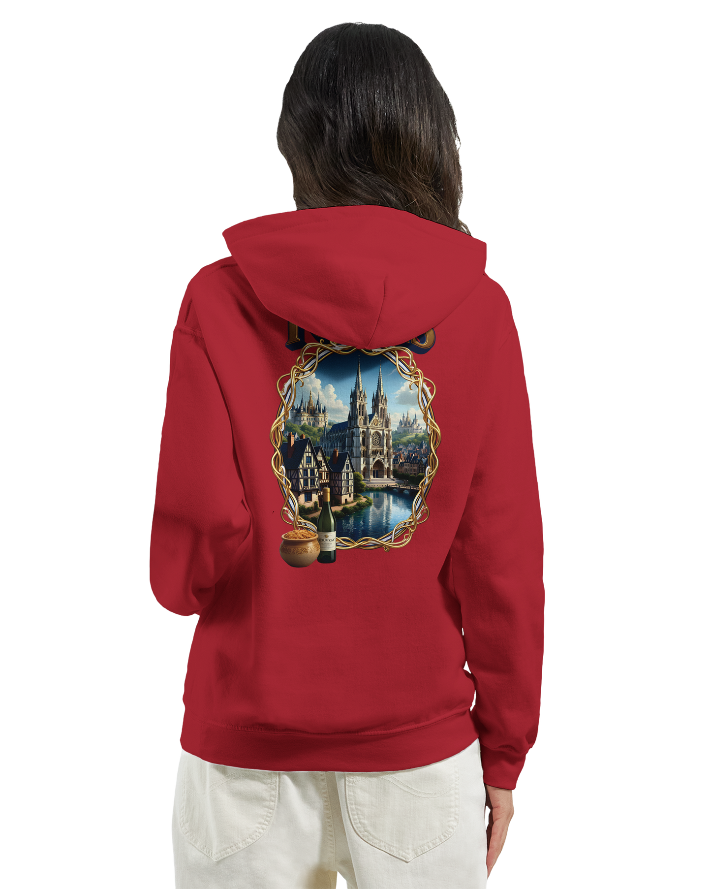 Unisex Tours city of France classic hoodie | Gildan® 18500