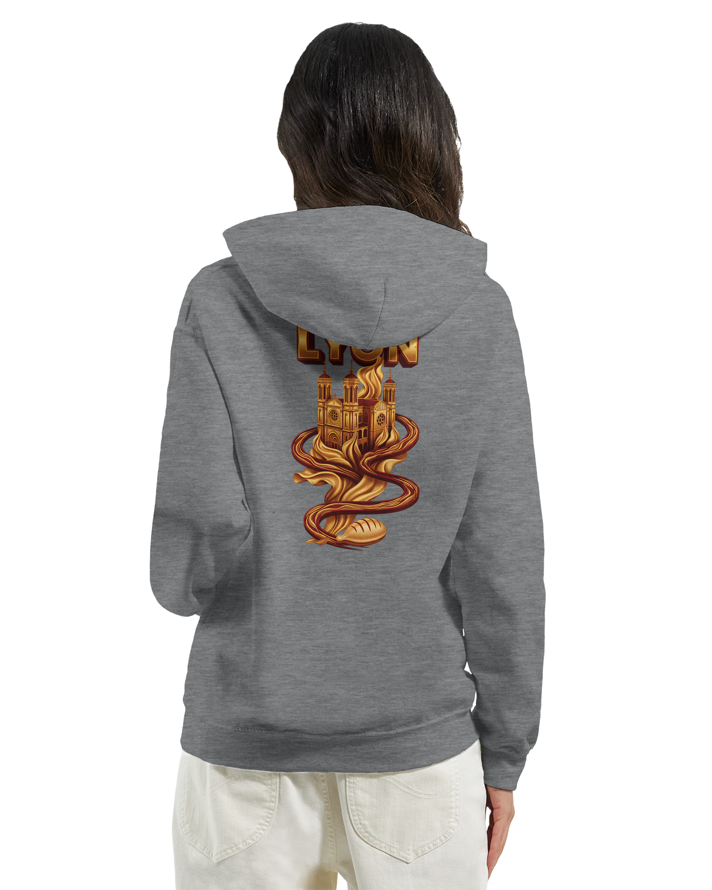Unisex Hoodie Lyon France Classic | Gildan® 18500