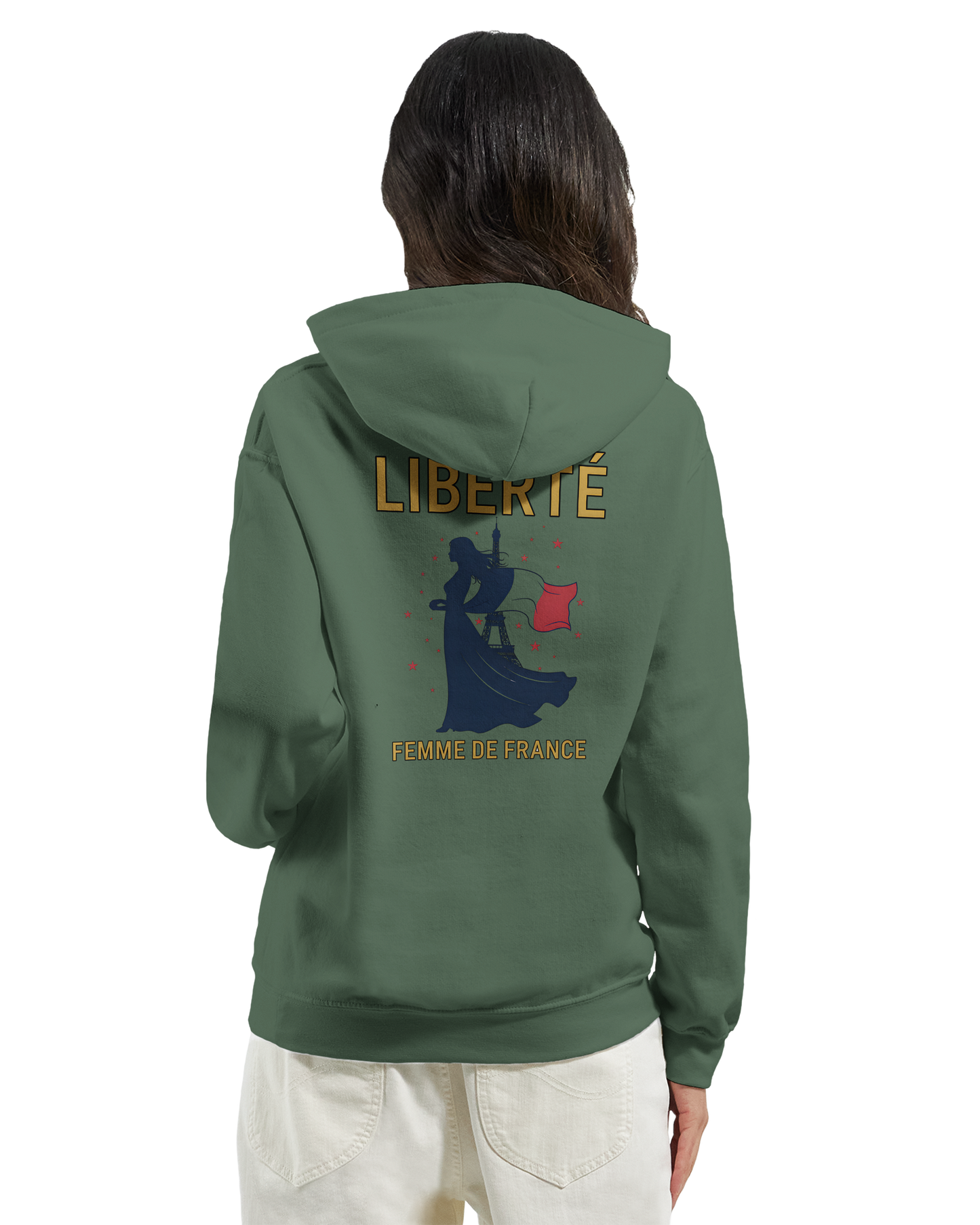 Kapuzenpullover Freiheit Damen French Classic Stil | Gildan® 18500