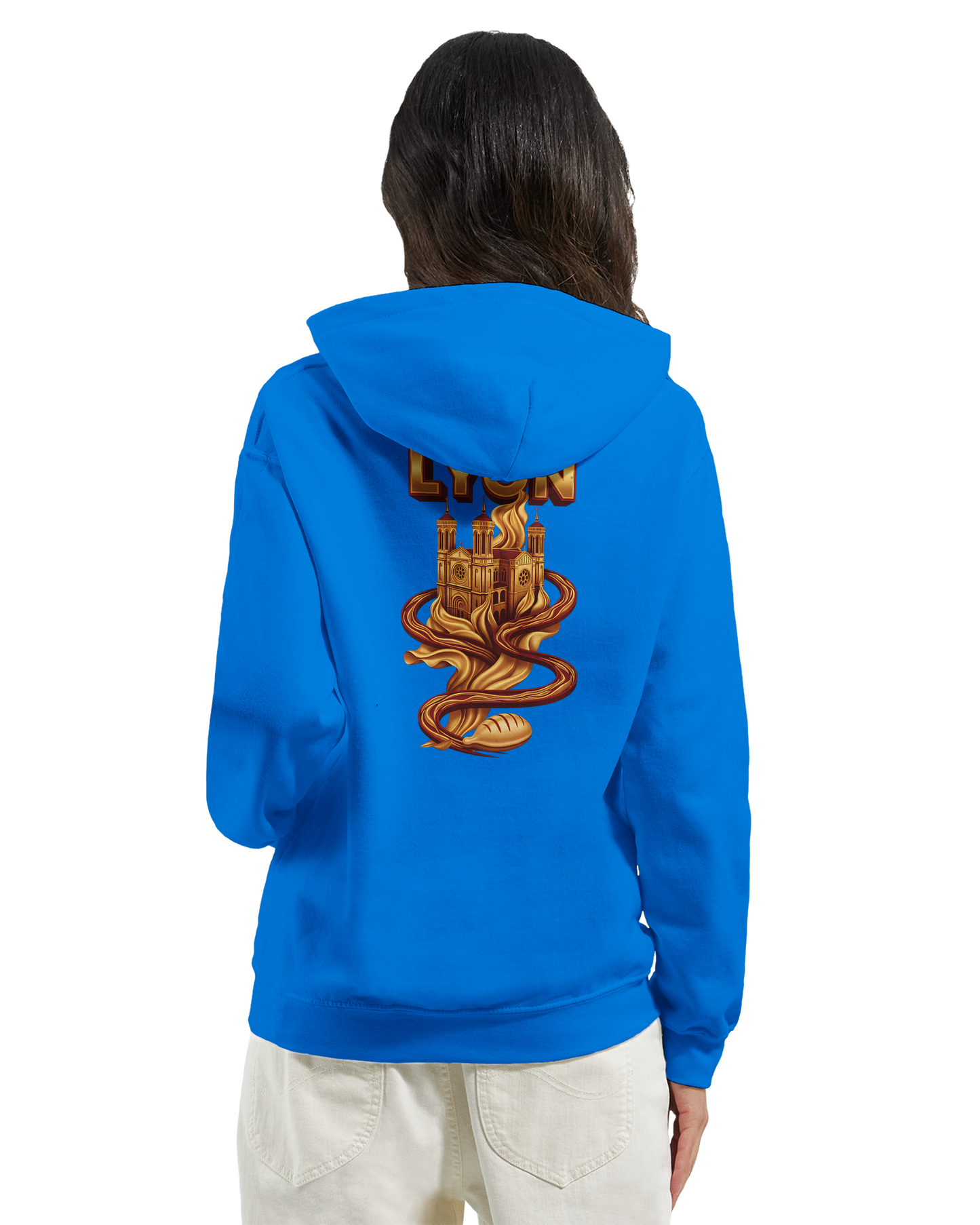 Unisex Hoodie Lyon France Classic | Gildan® 18500