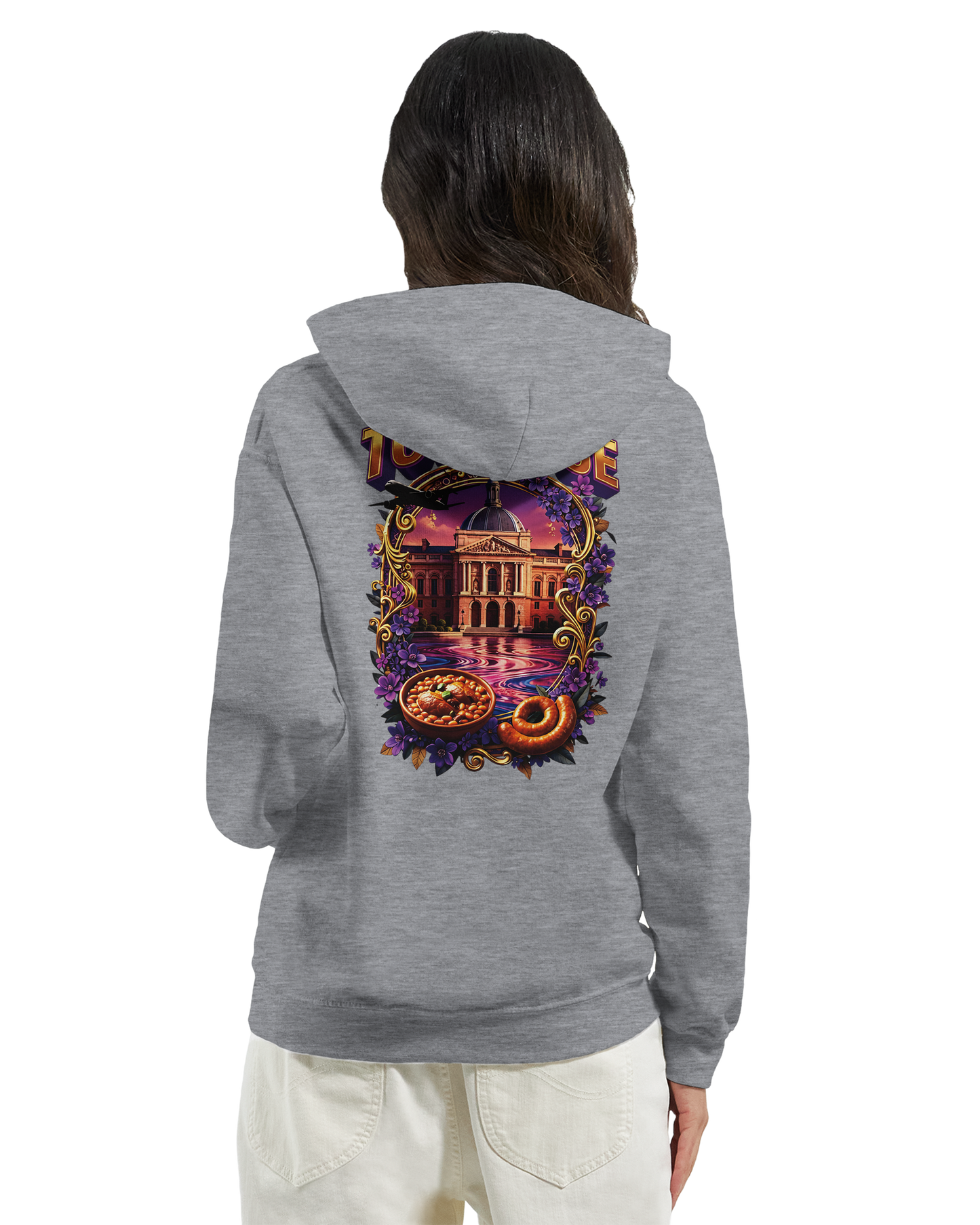 Unisex-Kapuzenpullover Toulouse Stadt Frankreich klassisch | Gildan® 18500