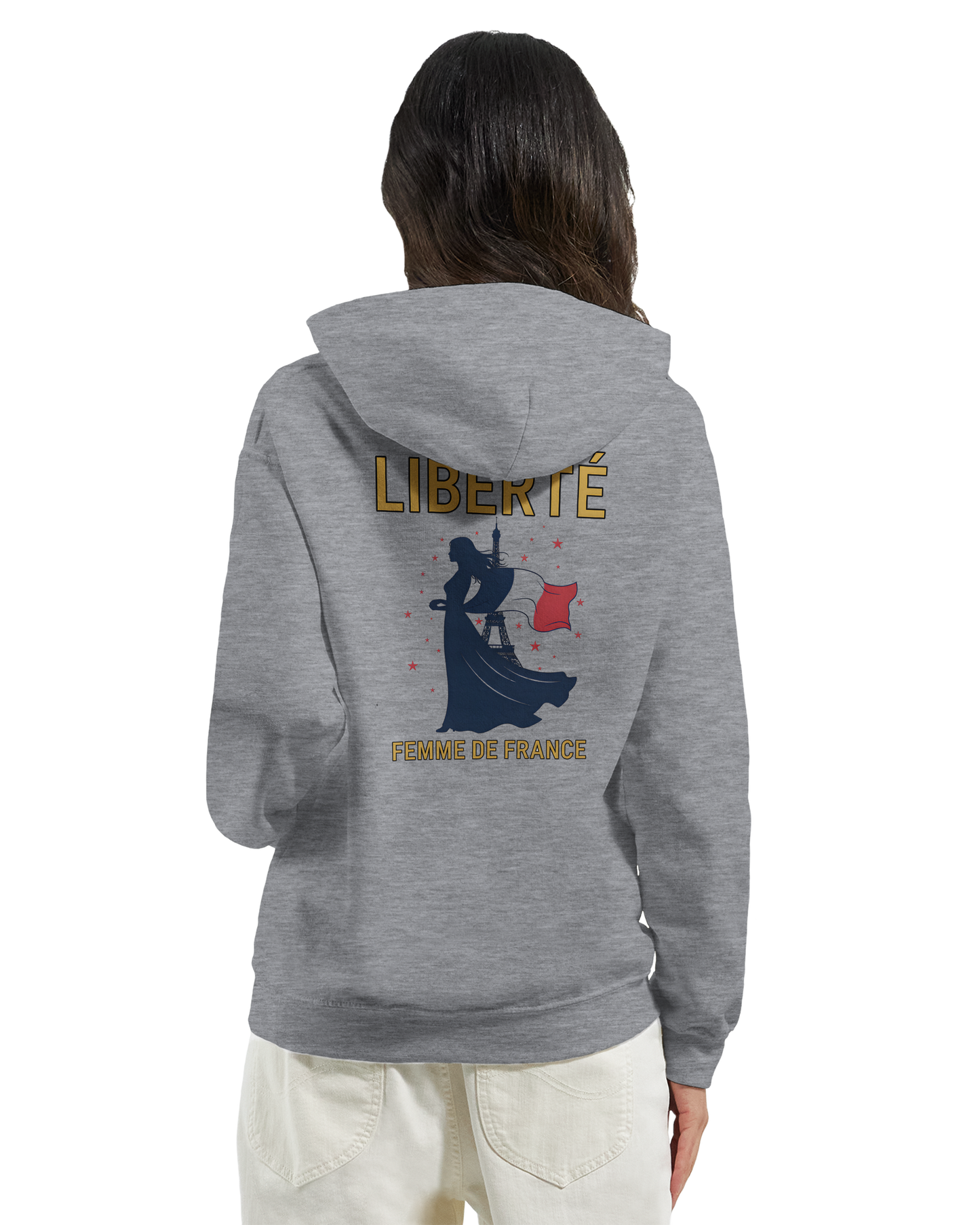 Kapuzenpullover Freiheit Damen French Classic Stil | Gildan® 18500