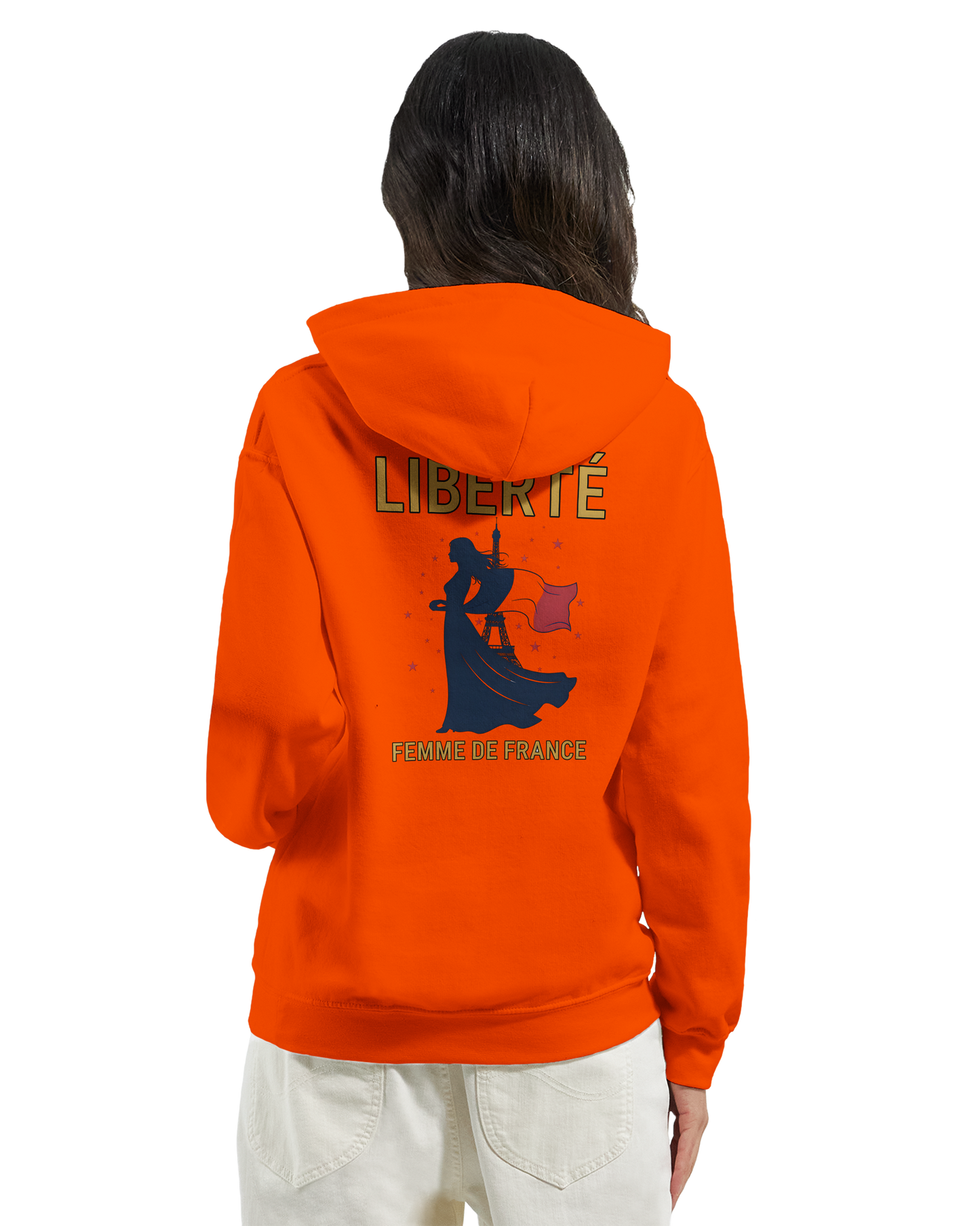 Kapuzenpullover Freiheit Damen French Classic Stil | Gildan® 18500