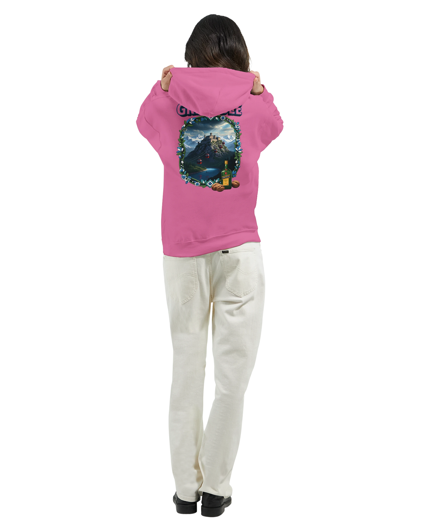 Kapuzenpullover Grenoble Stadt in Frankreich Unisex Classic | Gildan® 18500