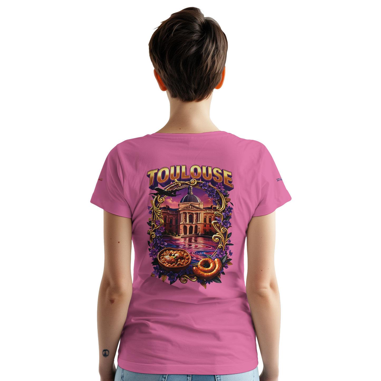 - Unisex Toulouse city of France heavy crewneck t-shirt | Gildan® 5000