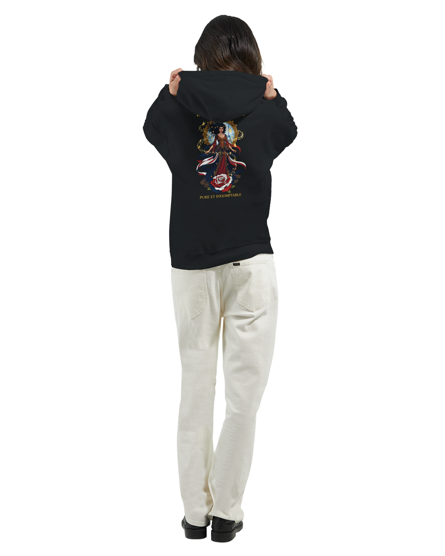 - Kapuzenpullover Damen French Style klassisch l'âme de France | Gildan® 18500