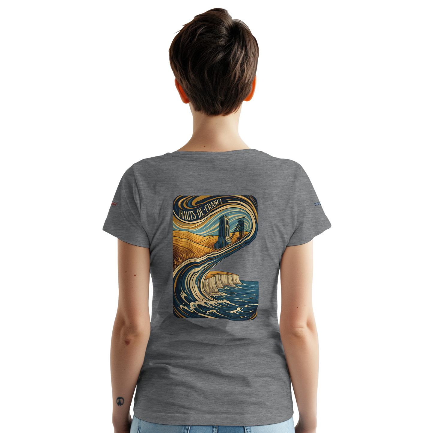 Unisex-T-Shirt Hochwertige Frankreich, dick, Rundhals | Gildan® 5000