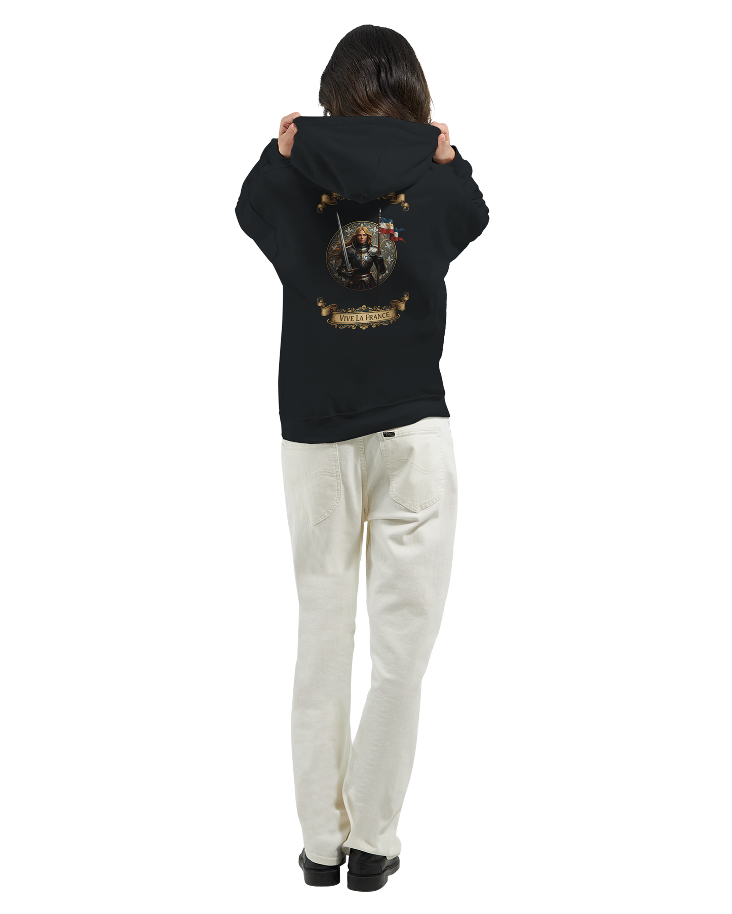 Kapuzenpullover für Damen Jeanne d'Arc klassisch | Gildan® 18500