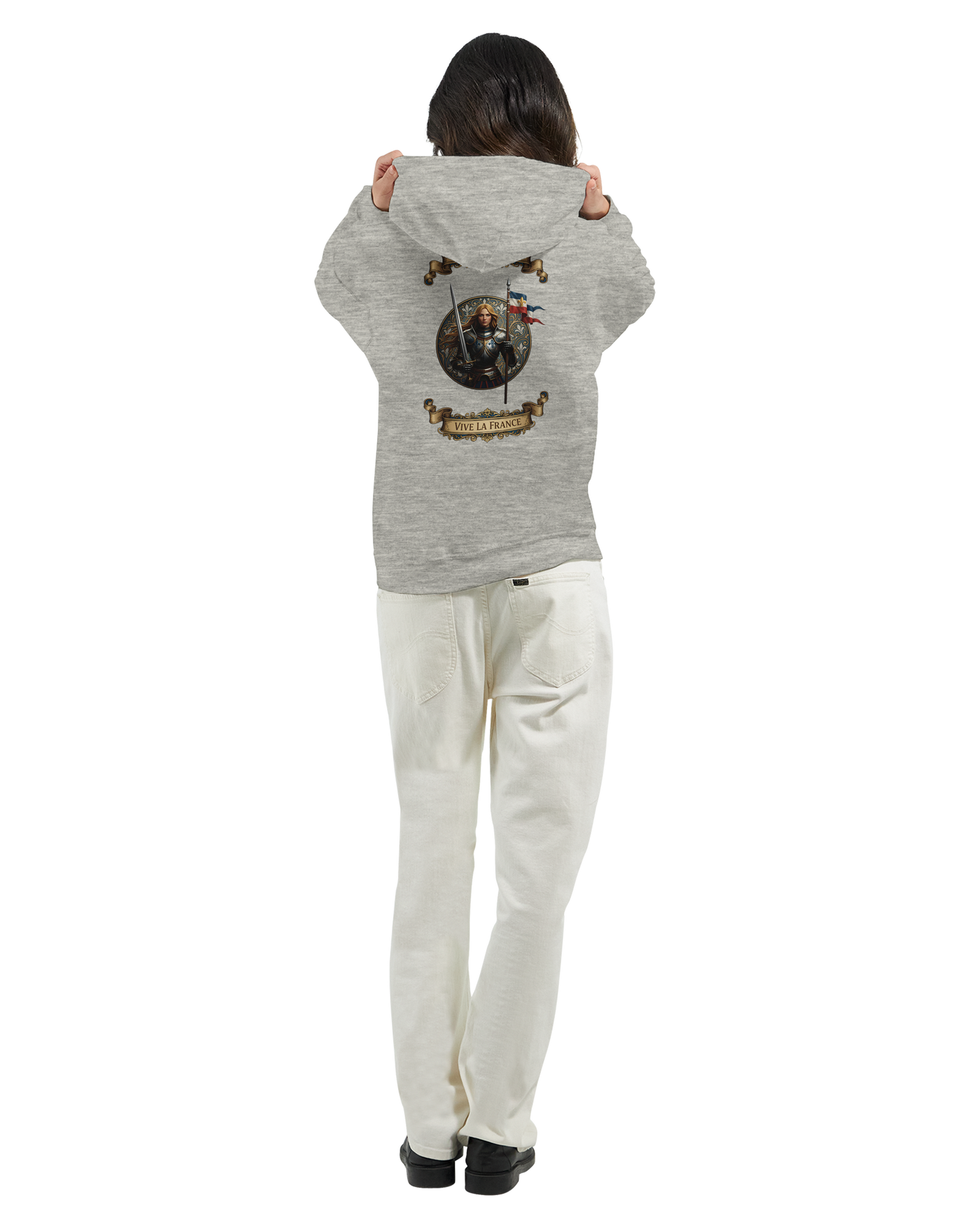 Kapuzenpullover für Damen Jeanne d'Arc klassisch | Gildan® 18500