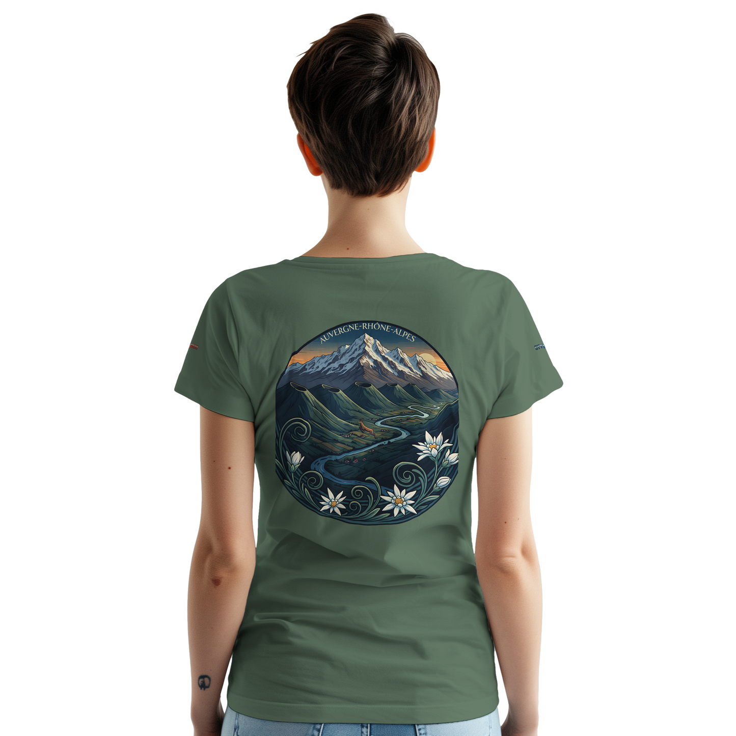 Auvergne-Rhône-Alpes Unisex Heavy Cotton T-Shirt | Gildan® 5000