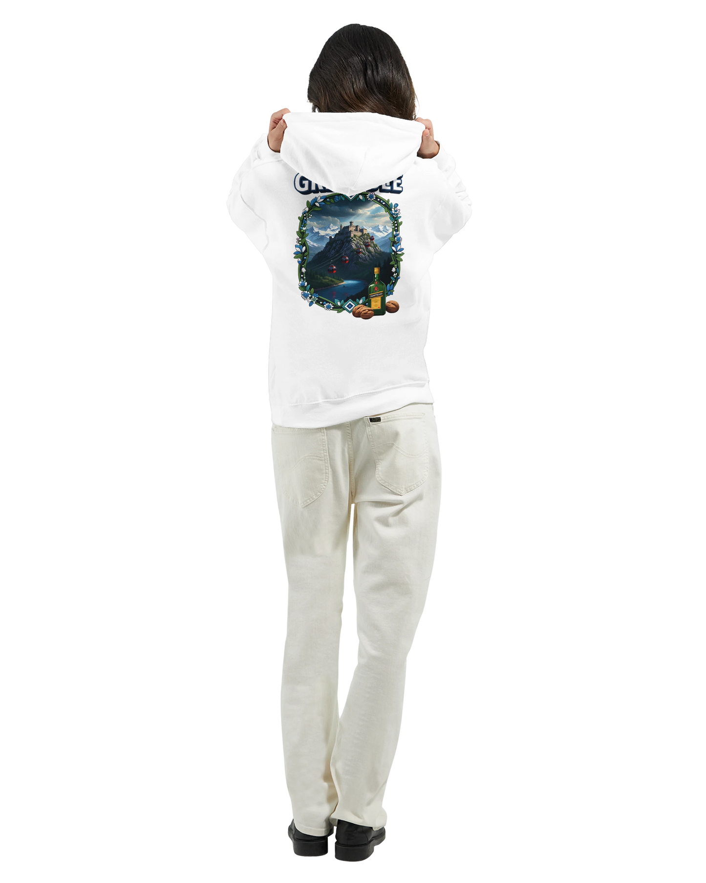 Kapuzenpullover Grenoble Stadt in Frankreich Unisex Classic | Gildan® 18500