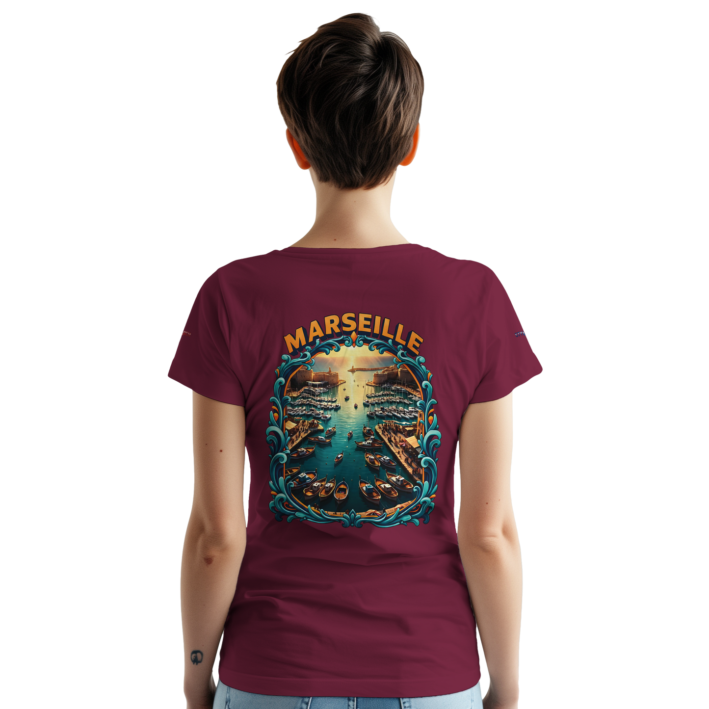 Unisex-T-Shirt Marseille, dick, Rundhalsausschnitt | Gildan® 5000