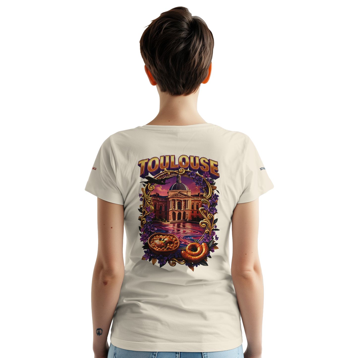 - Unisex Toulouse city of France heavy crewneck t-shirt | Gildan® 5000