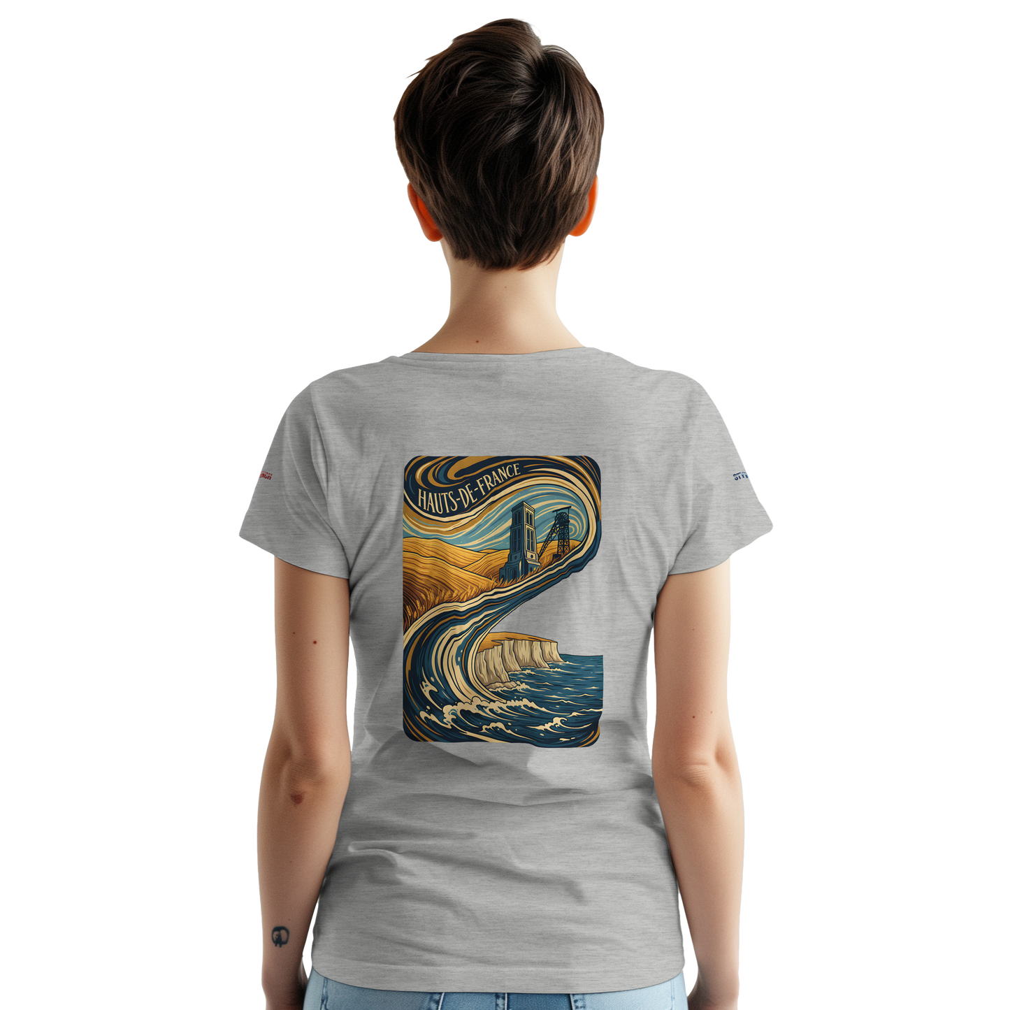 Unisex-T-Shirt Hochwertige Frankreich, dick, Rundhals | Gildan® 5000