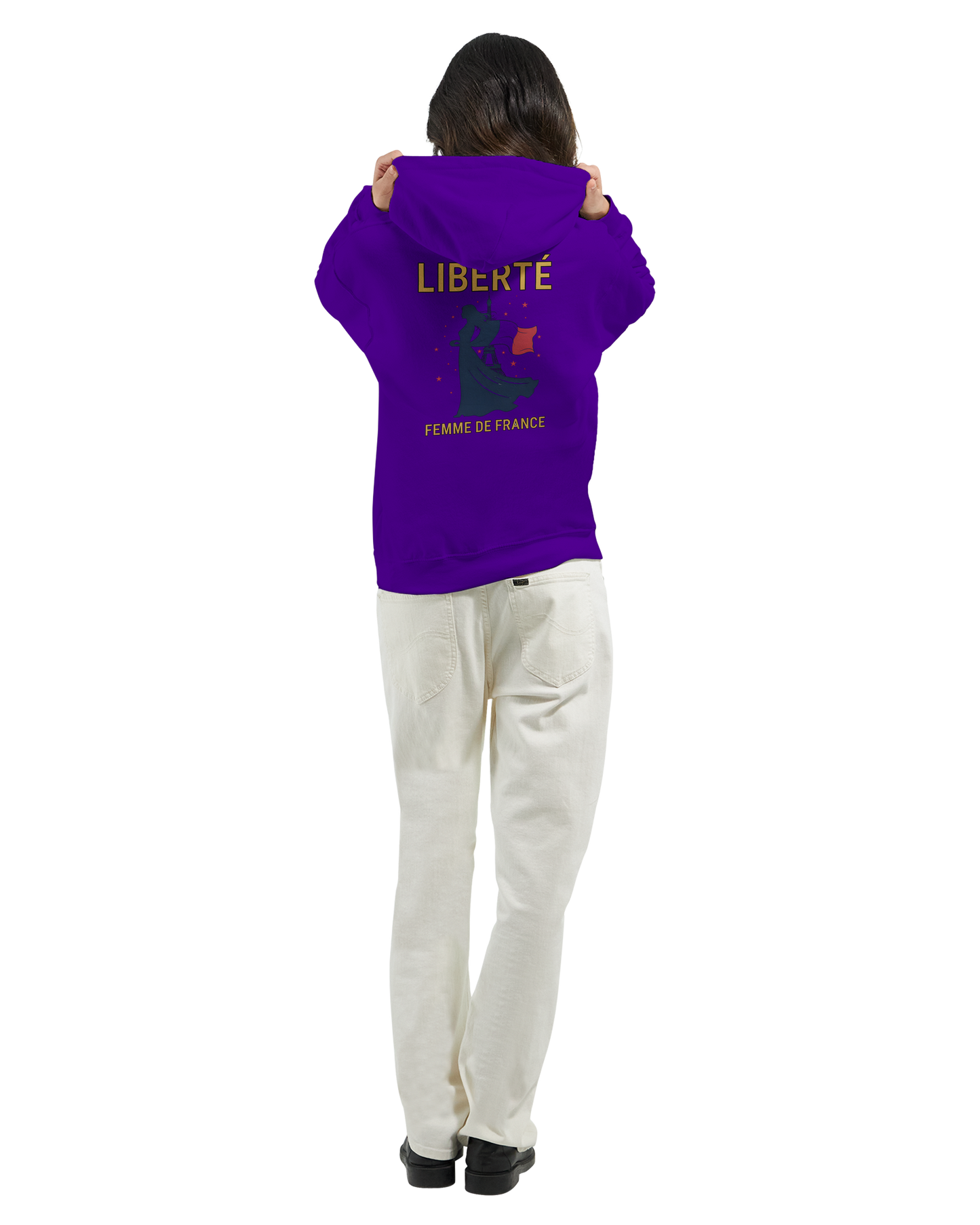 Kapuzenpullover Freiheit Damen French Classic Stil | Gildan® 18500