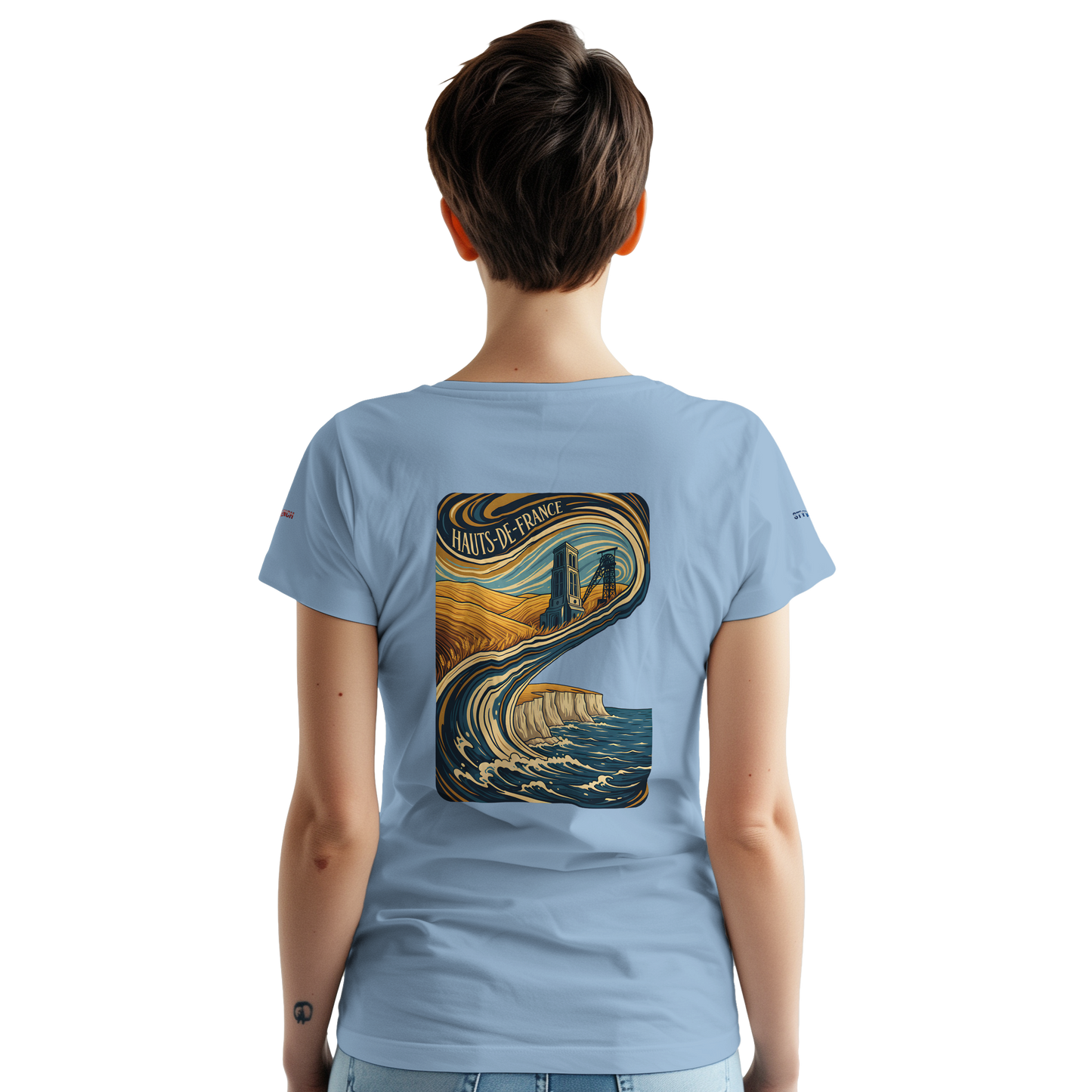 Unisex-T-Shirt Hochwertige Frankreich, dick, Rundhals | Gildan® 5000
