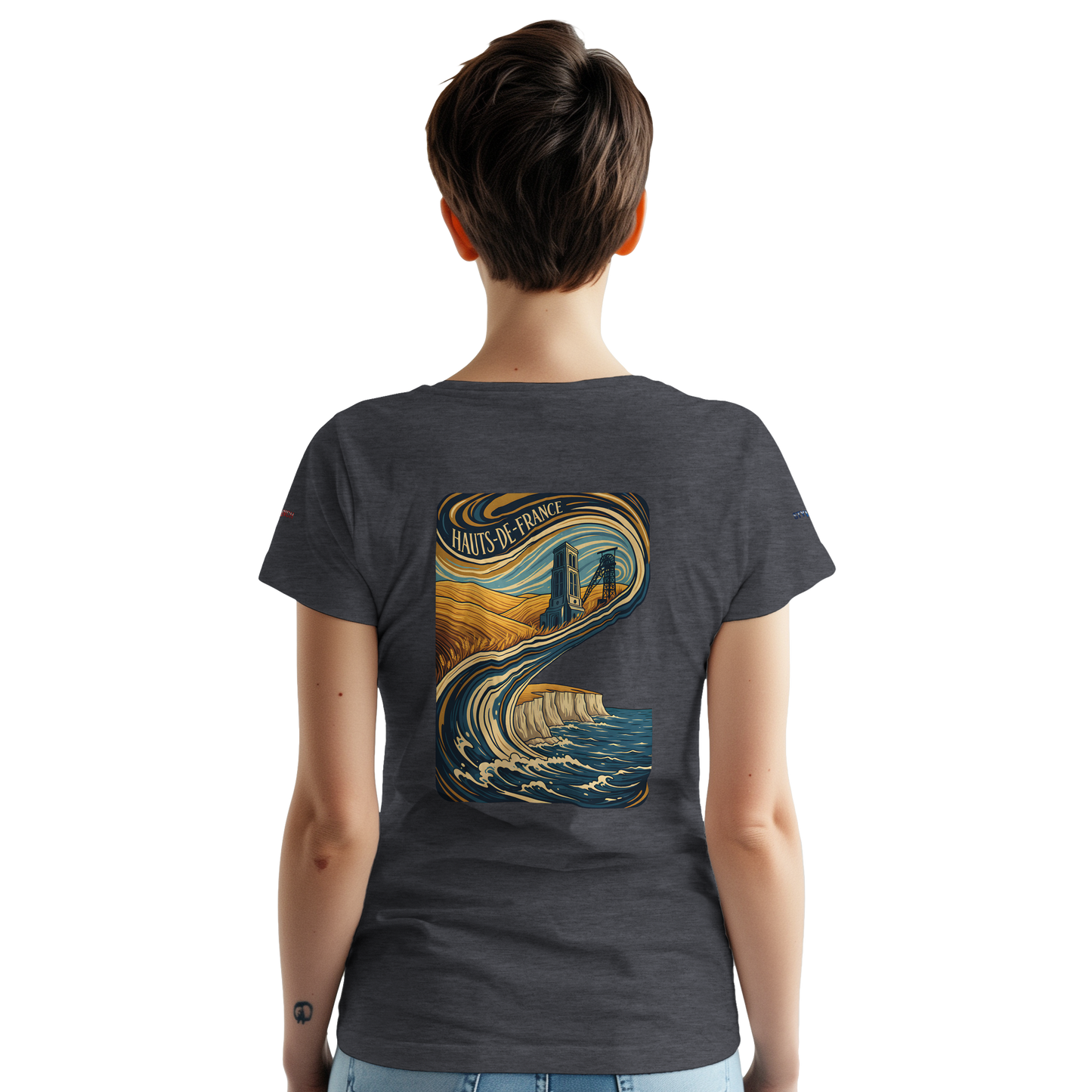 Unisex-T-Shirt Hochwertige Frankreich, dick, Rundhals | Gildan® 5000