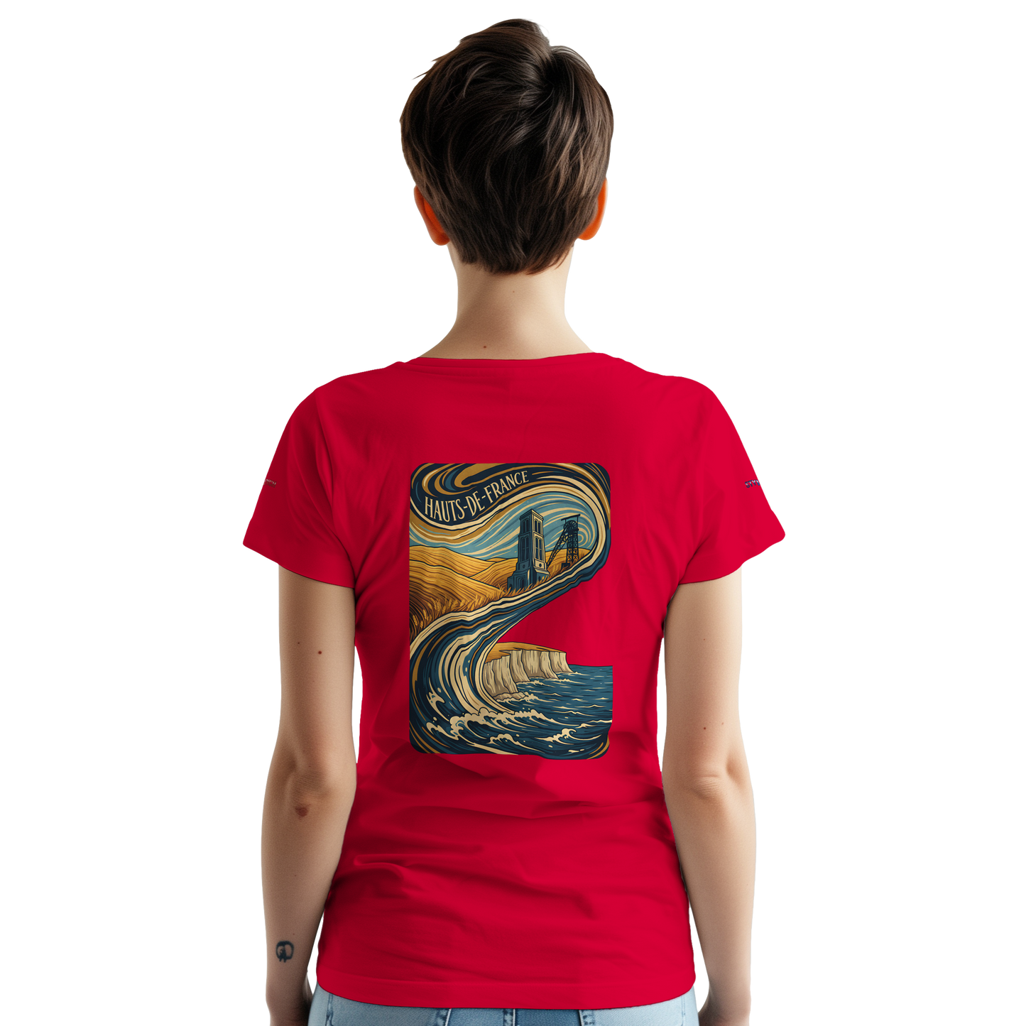 Unisex-T-Shirt Hochwertige Frankreich, dick, Rundhals | Gildan® 5000