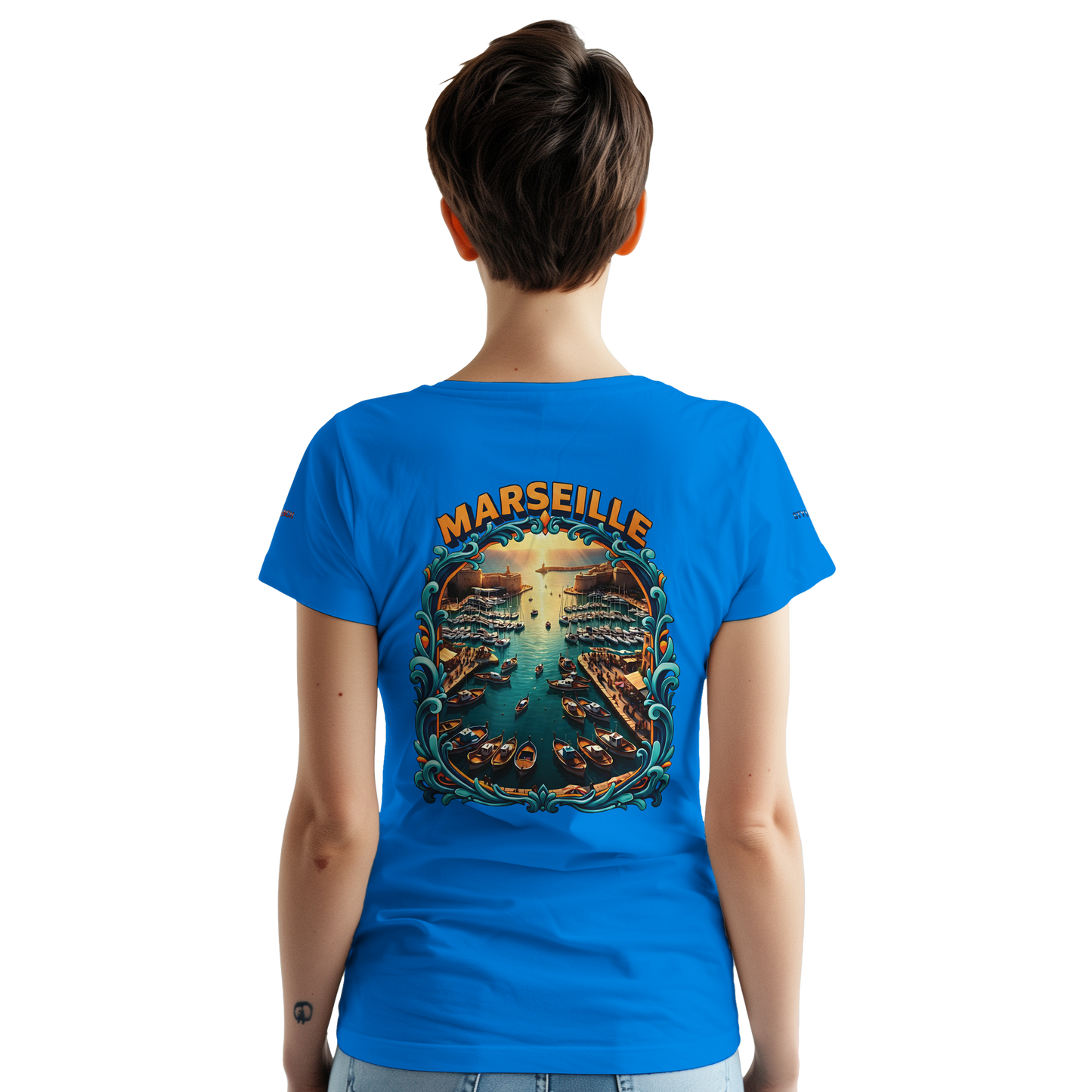 Unisex-T-Shirt Marseille, dick, Rundhalsausschnitt | Gildan® 5000