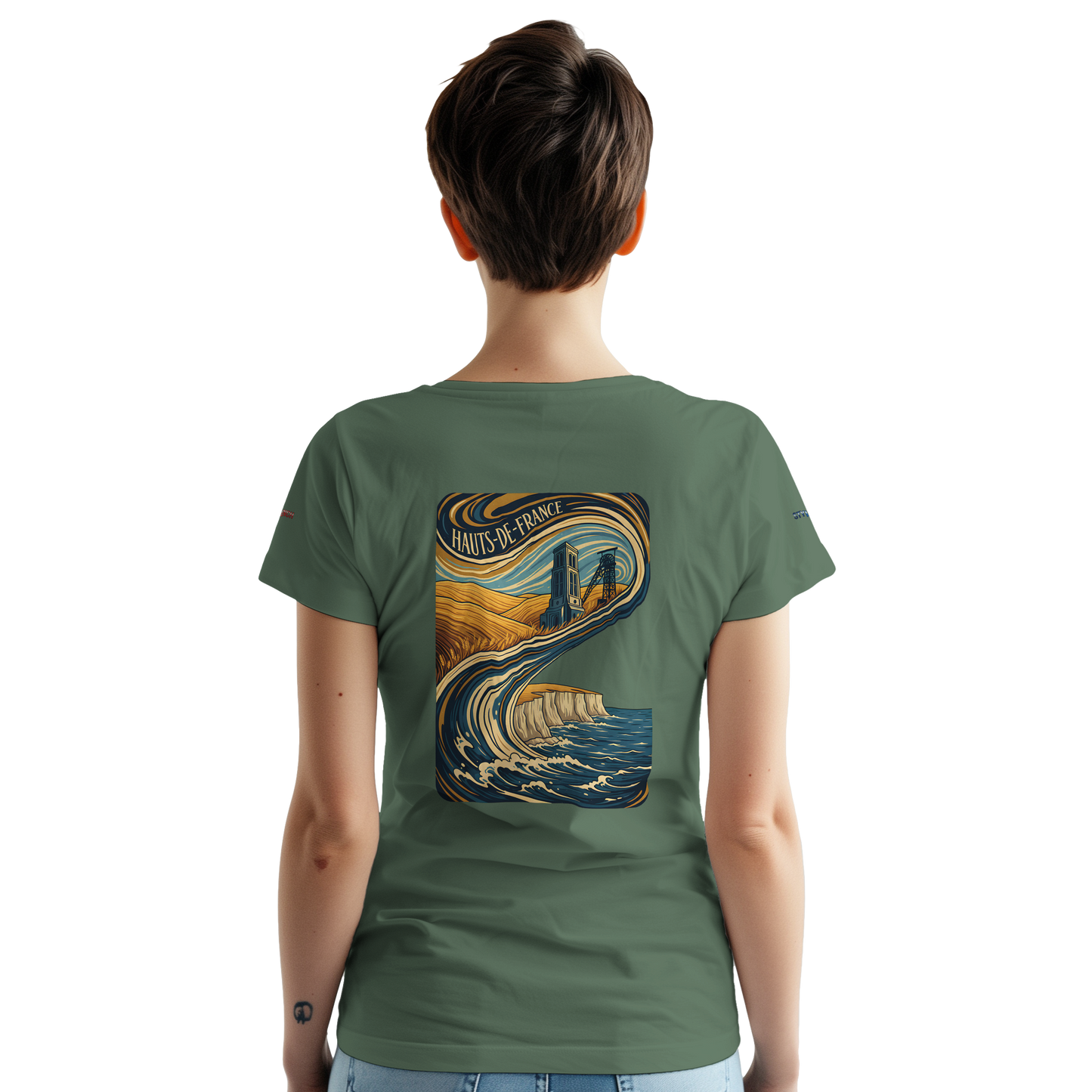 Unisex-T-Shirt Hochwertige Frankreich, dick, Rundhals | Gildan® 5000