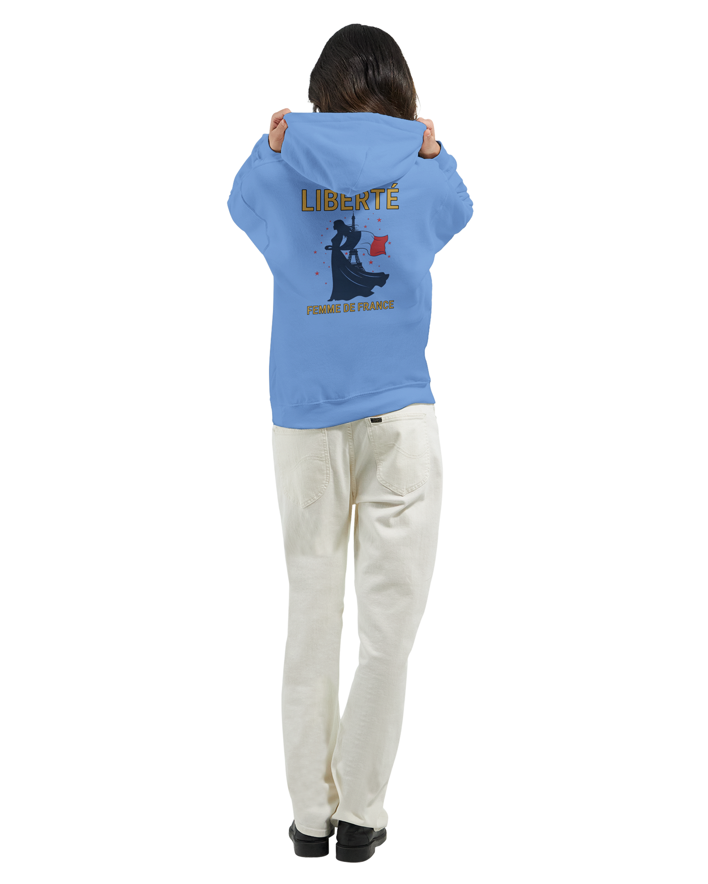Kapuzenpullover Freiheit Damen French Classic Stil | Gildan® 18500