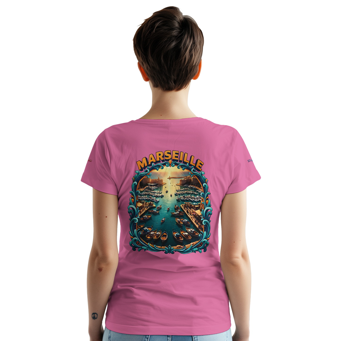 Unisex-T-Shirt Marseille, dick, Rundhalsausschnitt | Gildan® 5000